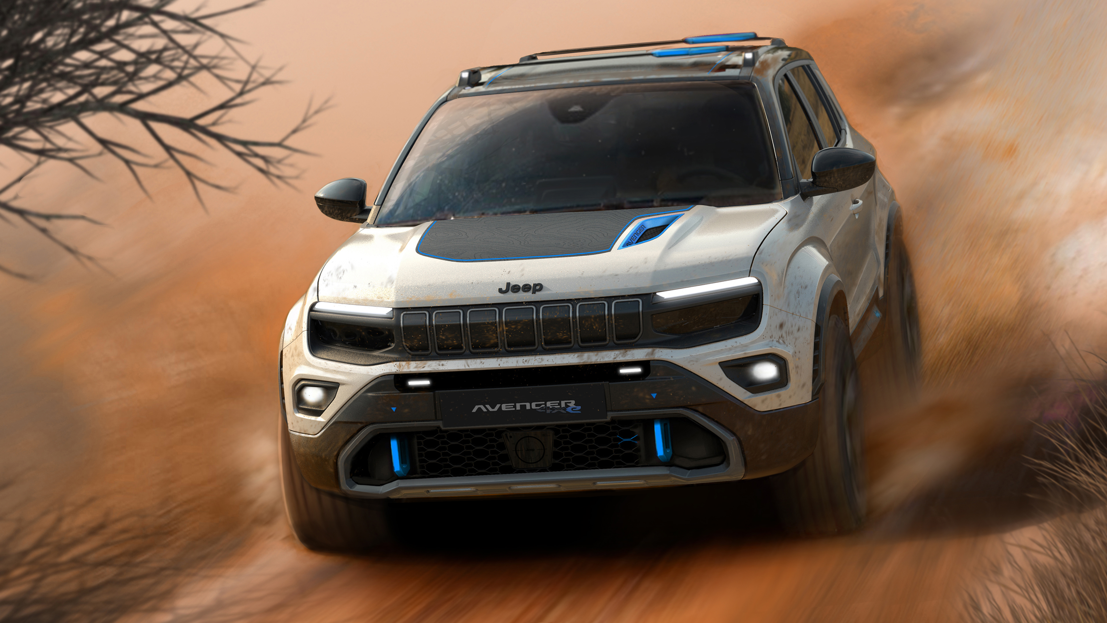 Jeep Avenger 4x4 Concept 2022 4K Wallpaper Car Wallpaper