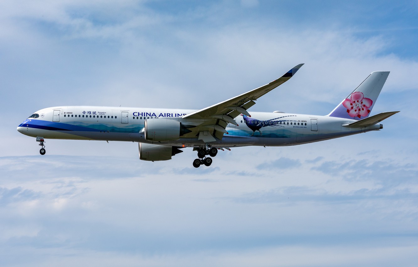 Wallpaper Airbus, China Airlines, A350 900 Image For Desktop, Section авиация