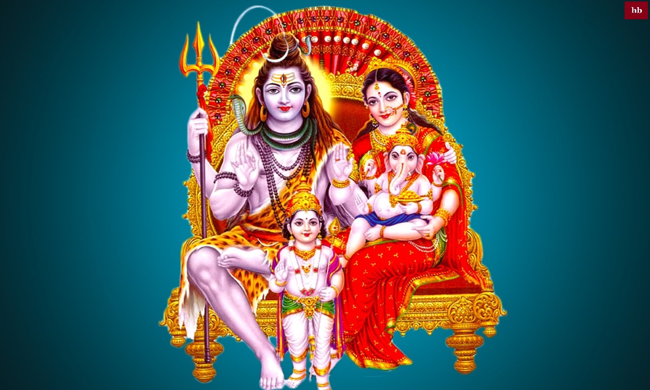 Lord Shiva Family Wallpaper