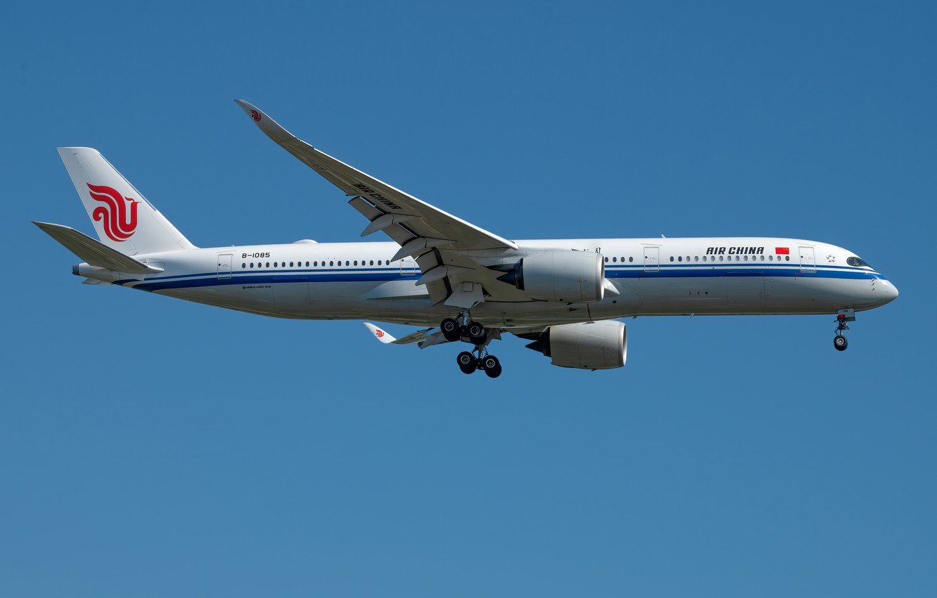Wallpaper Airbus, Air China, A350 900 Image For Desktop, Section авиация