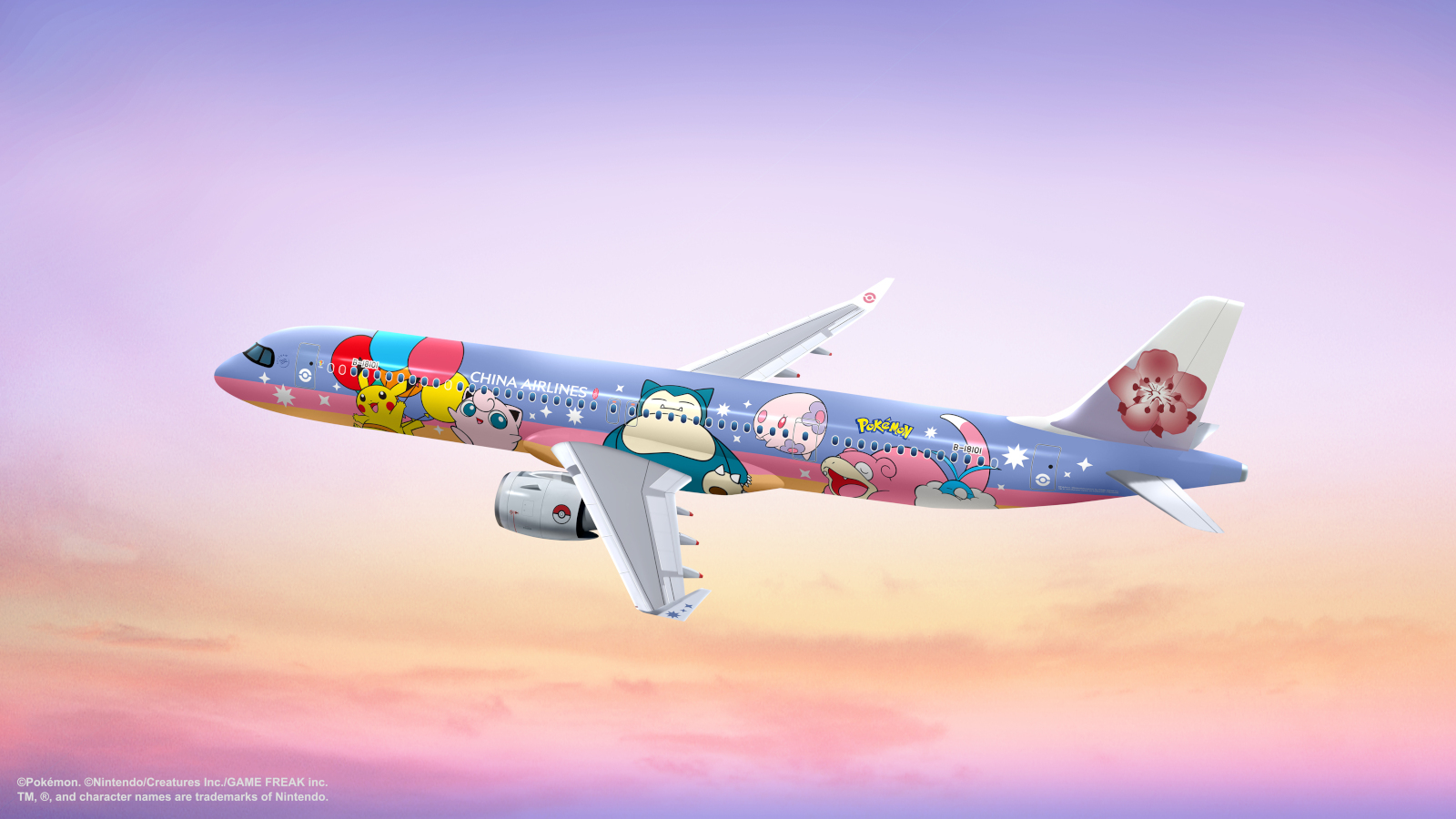 Pokemon Reveals Another Pikachu Jet in Collaboration with Taiwan's China Airlines