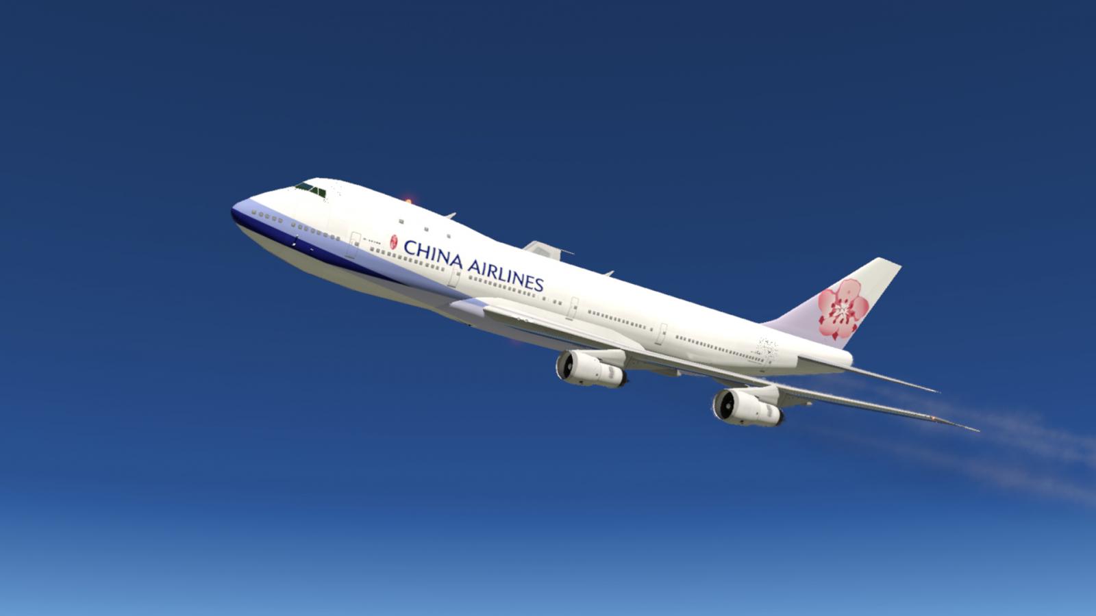 China Airlines Livery For Boeing 747 100 JT9D XP11 Skins Plane.Org Forum