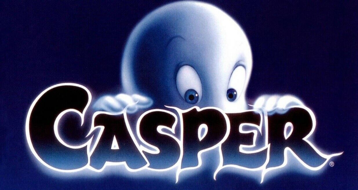 CASPER THE FRIENDLY GHOST Halloween Movie Banner w/ Grommets