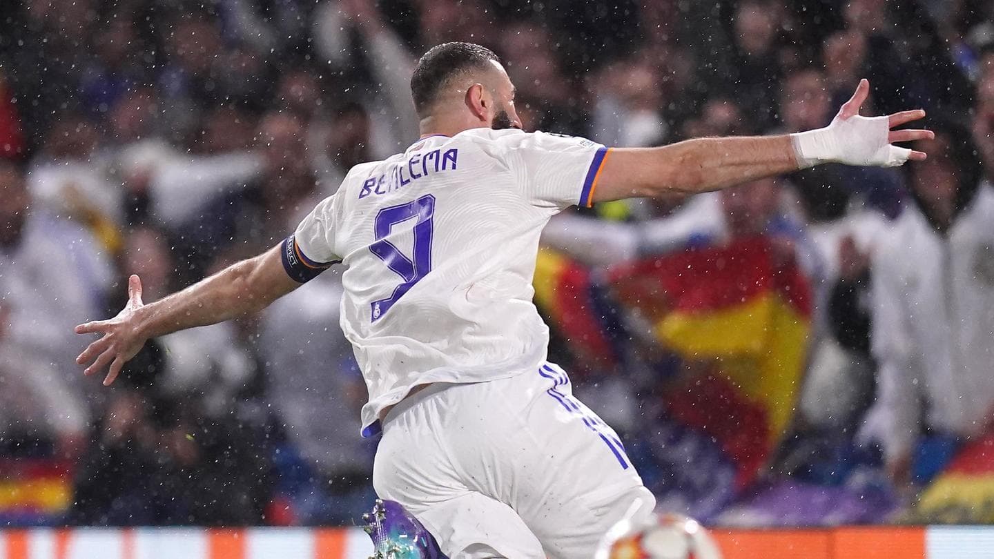 Champions League, Benzema Hat Trick Helps Real Beat Chelsea: Records Broken