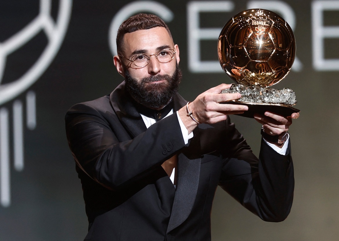 Photos: Alexia Putellas and Karim Benzema win Ballon d'Or awards