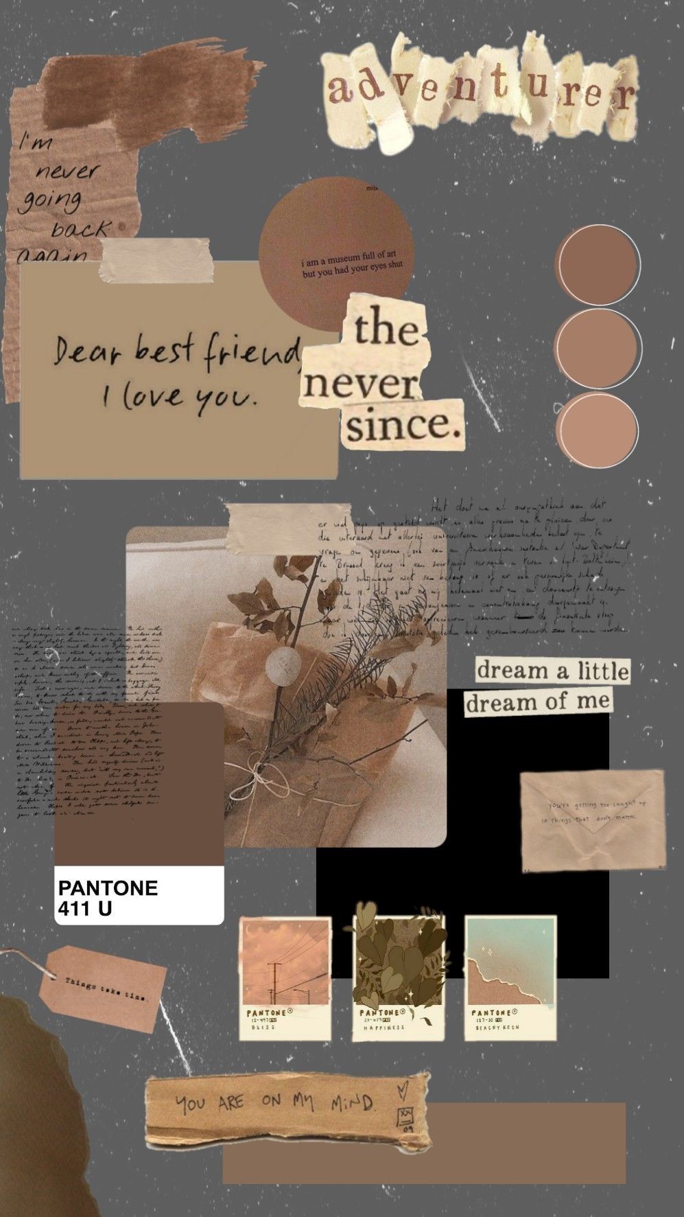 Brown Aesthetic Old Wallpaper. iPhone wallpaper vintage, iPhone wallpaper tumblr aesthetic, Aesthetic pastel wallpaper