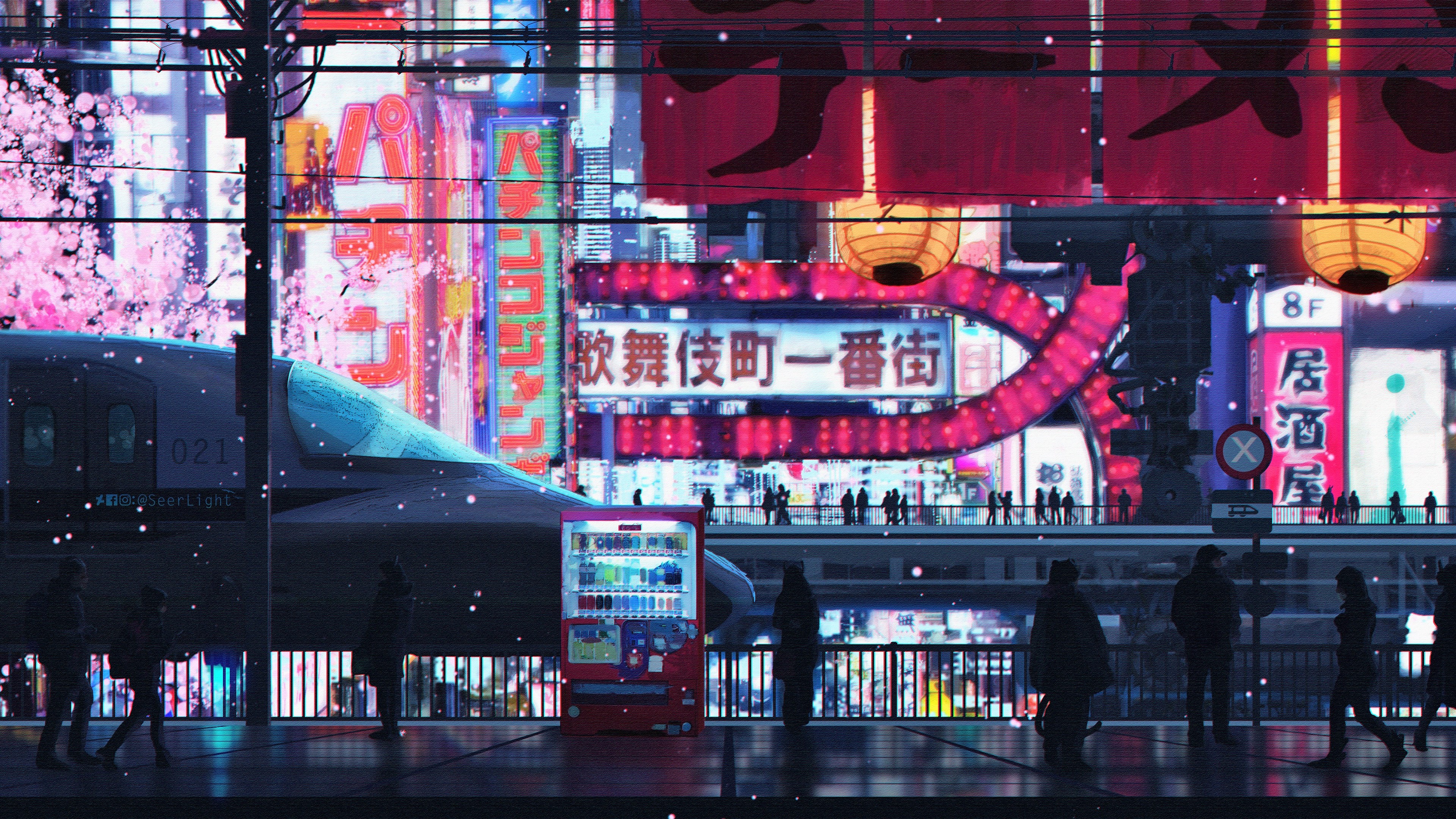 Wallpaper 4k Cyberpunk City Streets 4k Wallpaper