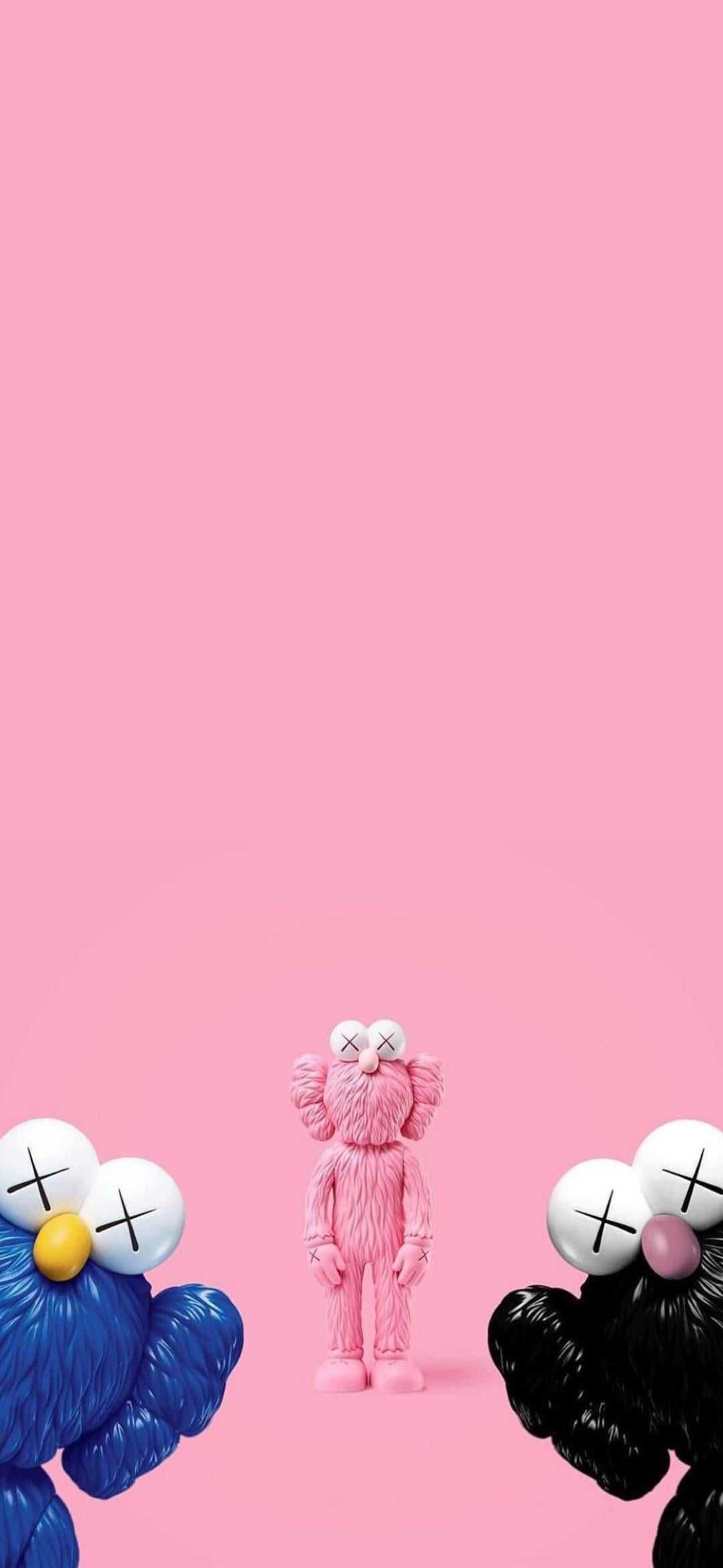 Kaws Background Discover more American, Brian Donnelly, Comic, Figurative Characters, Kaws wallpape. iPhone wallpaper girly, Kaws iphone wallpaper, Kaws wallpaper