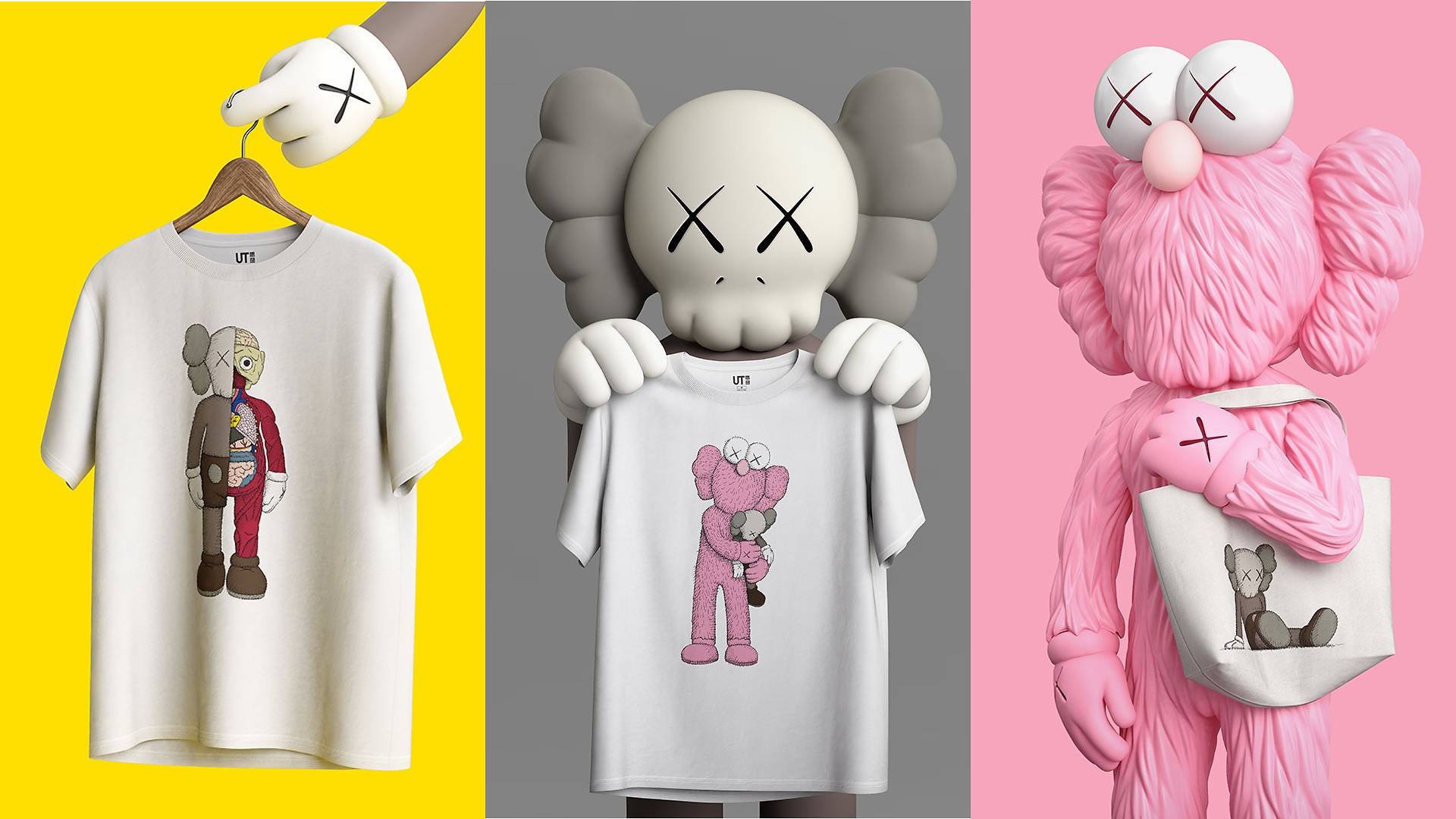 SEEING Pink With KAWS BFF  Kaws wallpaper Cool wallpapers cartoon  Doodle art designs