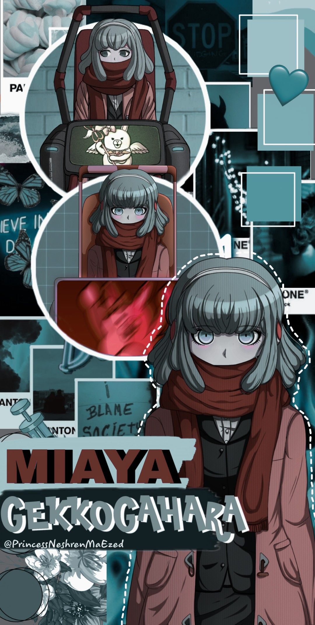 Miaya Gekkogahara wallpaper. Японские иллюстрации, Ретро футуризм, Рисунки диснея