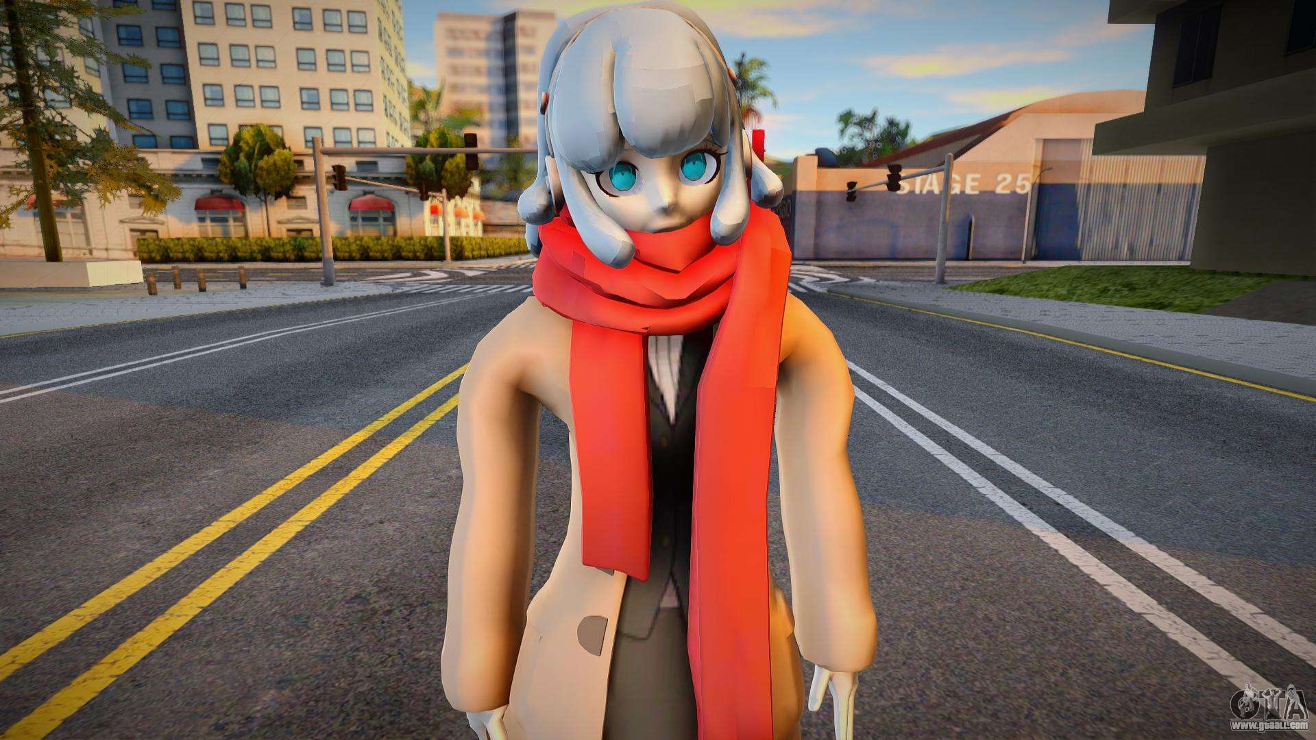 Miaya Gekkogahara from Danganronpa 3 for GTA San Andreas