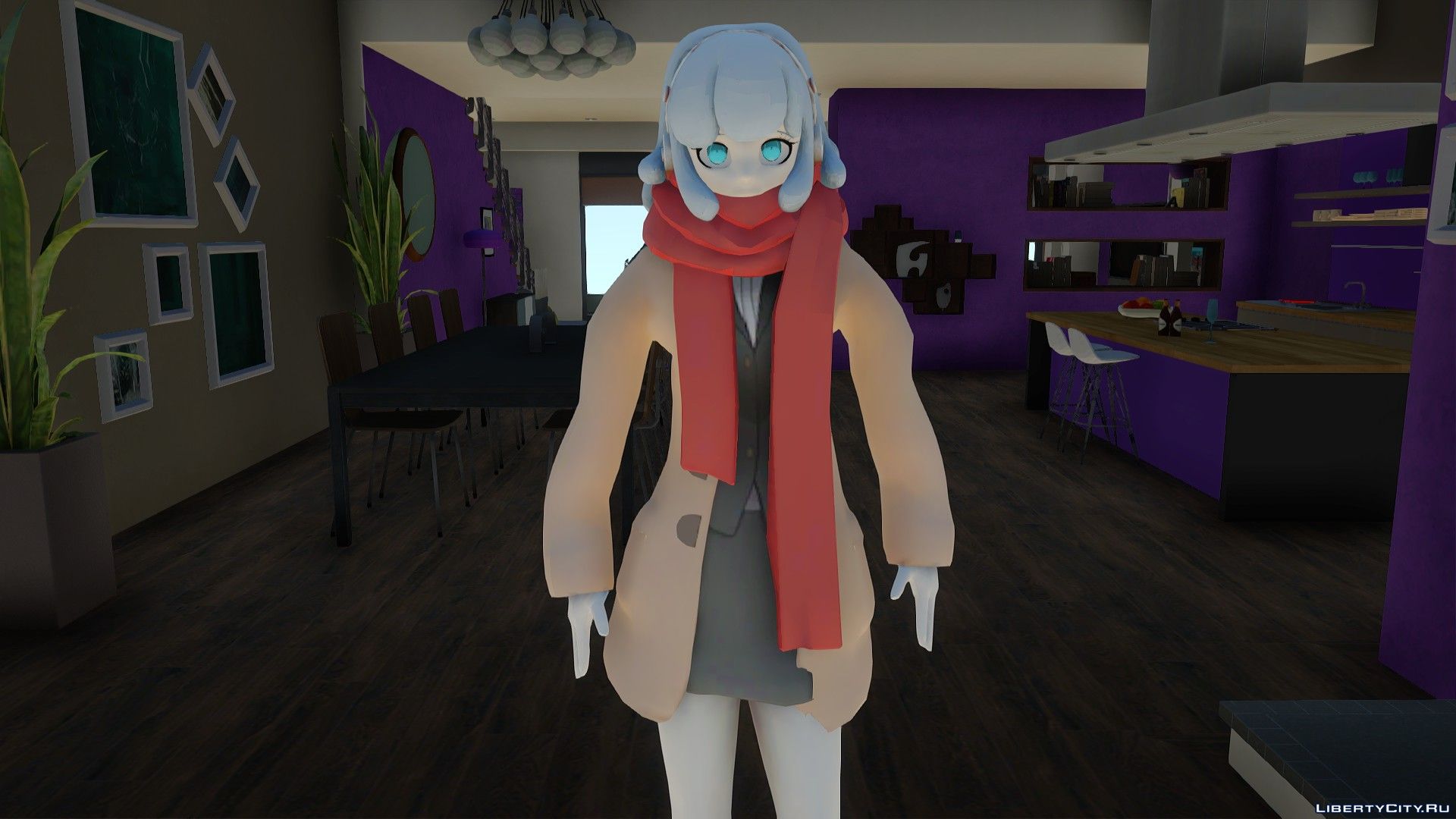 Download Miaya Gekkogahara from Danganronpa 3 for GTA San Andreas