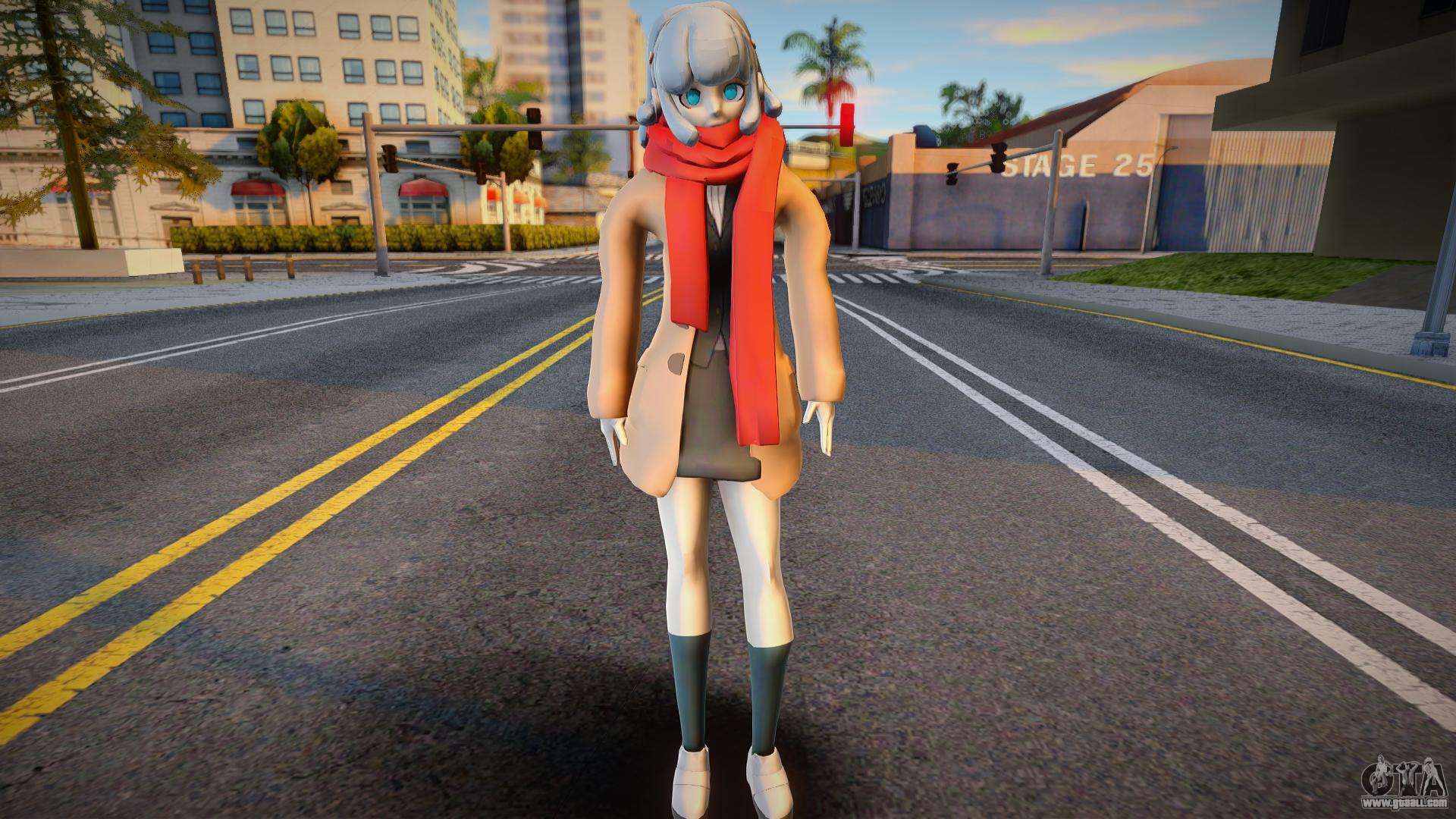 Miaya Gekkogahara from Danganronpa 3 for GTA San Andreas