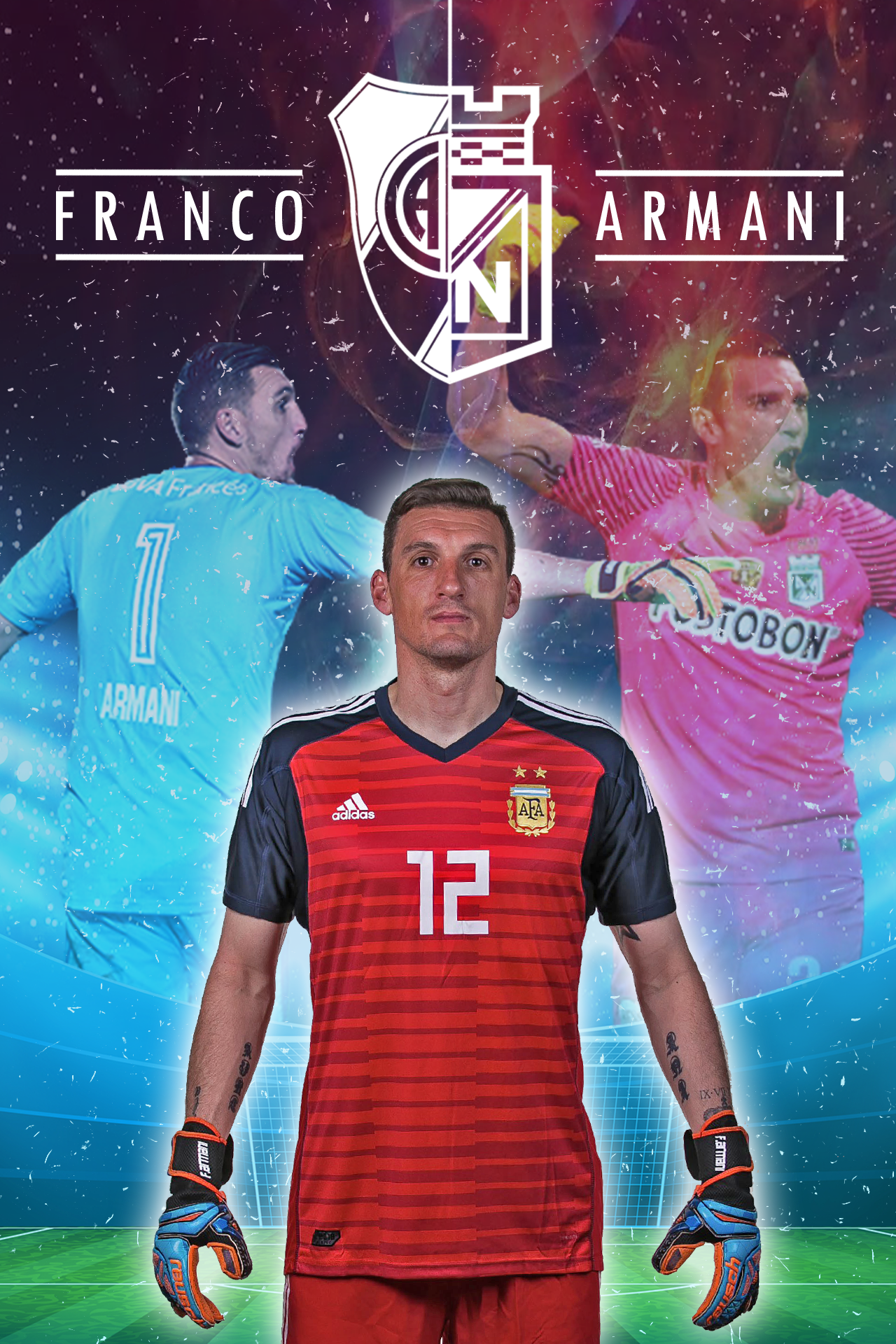 Wallpaper de Franco Armani, Atlético Nacional, River Plate y AFA. Atletico nacional, Atletico nacional medellin, Club atlético nacional