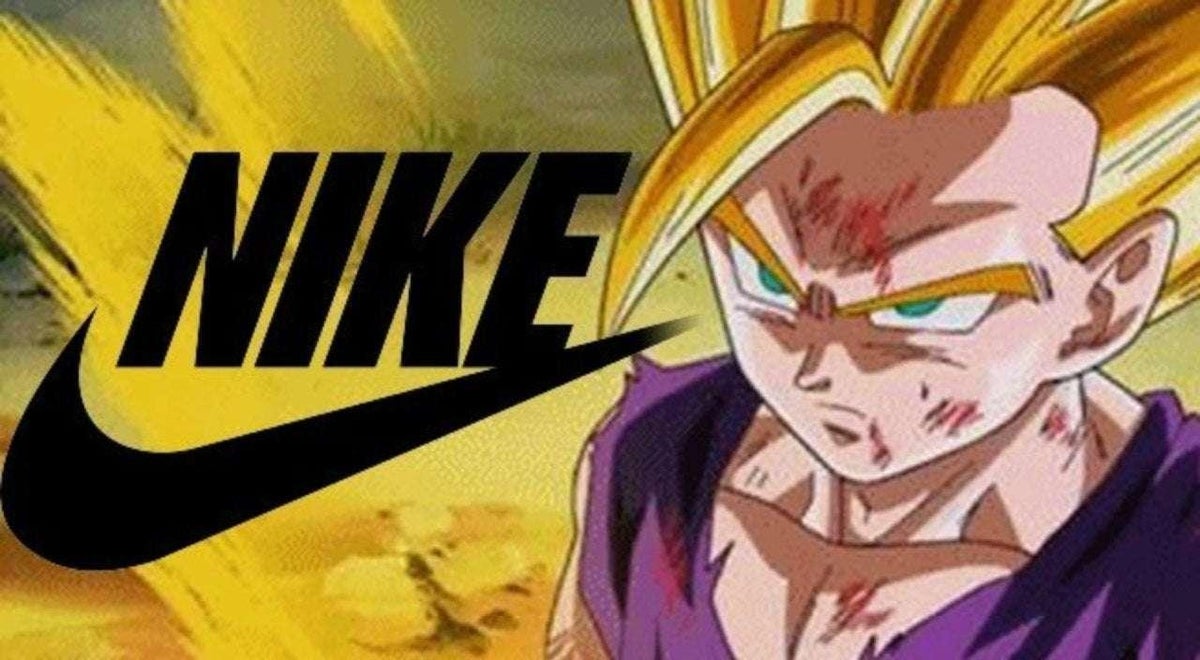 dragon ball nike slides