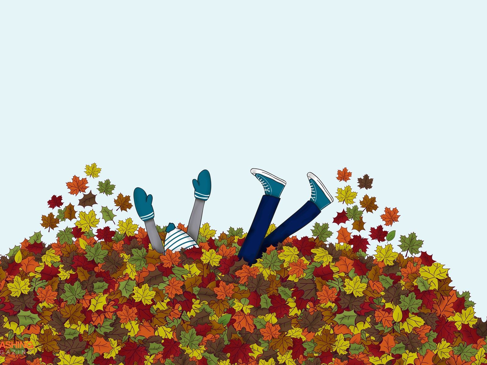 Funny Autumn Desktop Wallpaper