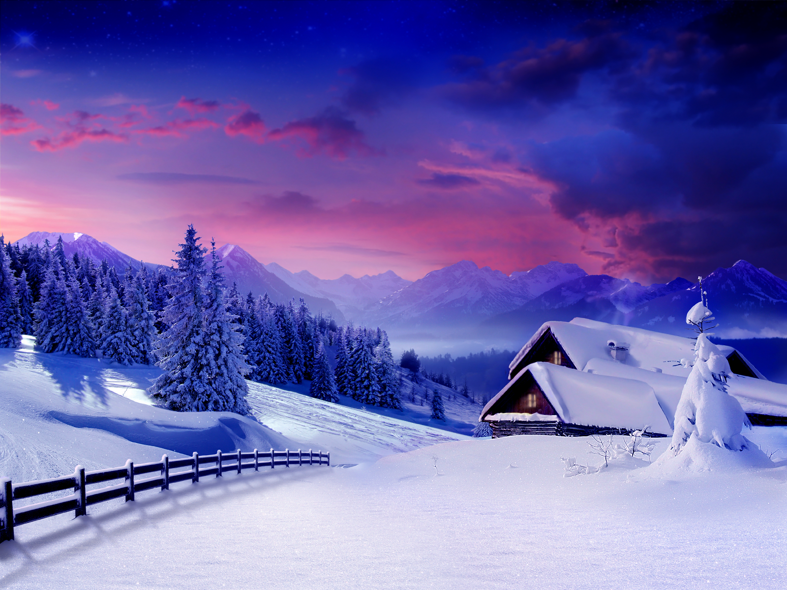 Beautiful Snow Wallpaper for Your Desktop. Пейзажи, Зимние сцены, Зимняя страна чудес