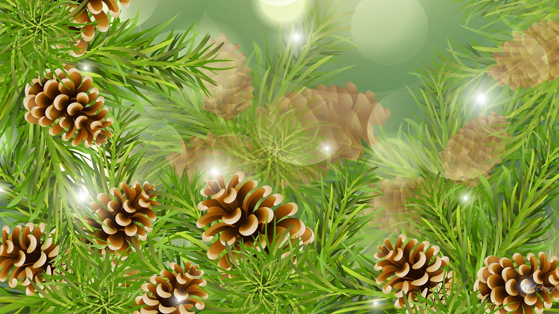 Winter Pinecones Wallpapers - Wallpaper Cave