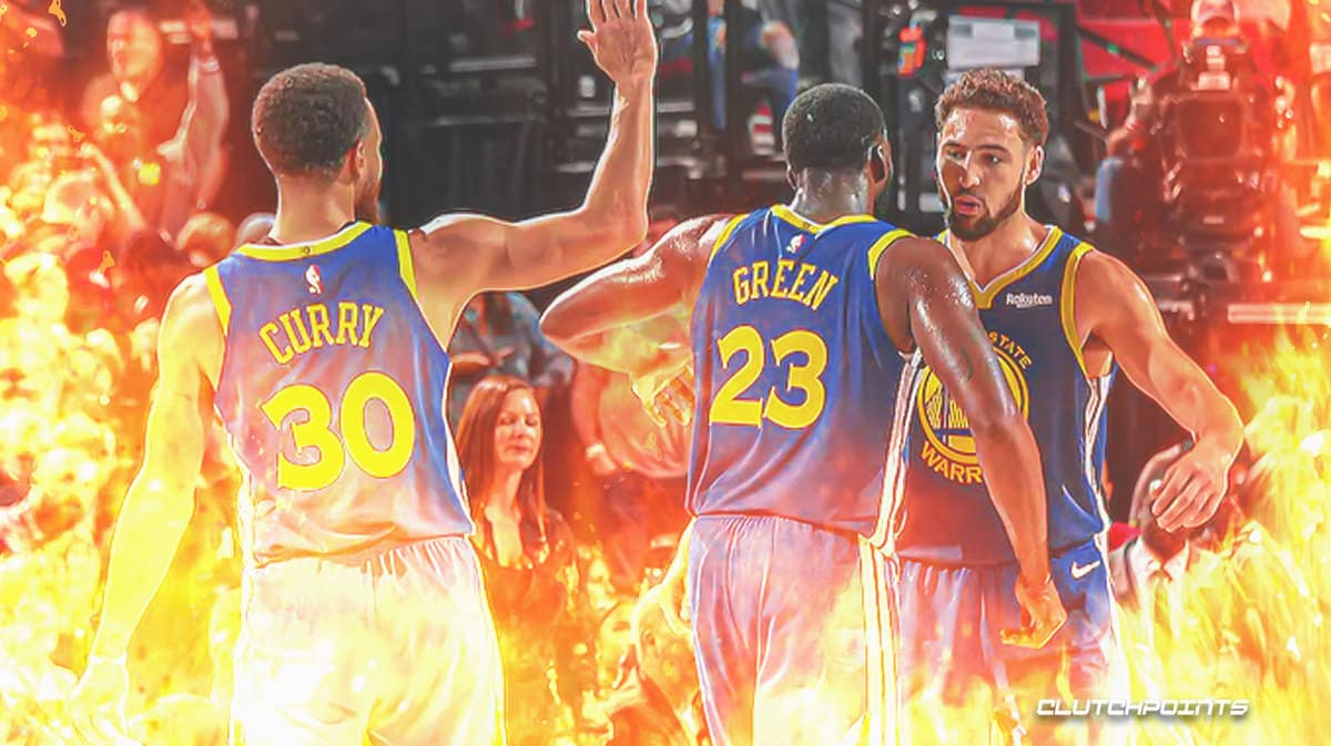 2400x1080 Resolution Golden State Warriors Champions Stephen Curry, Klay  Thompson and Draymond Green 2022 2400x1080 Resolution Wallpaper -  Wallpapers Den