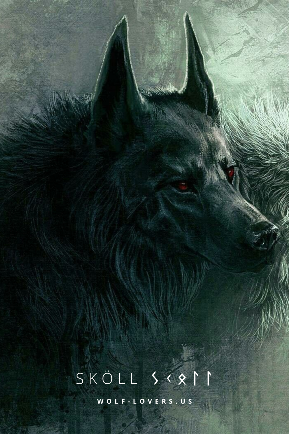 SKOLL AND HATI. Волчак, Черные волки, Оборотень