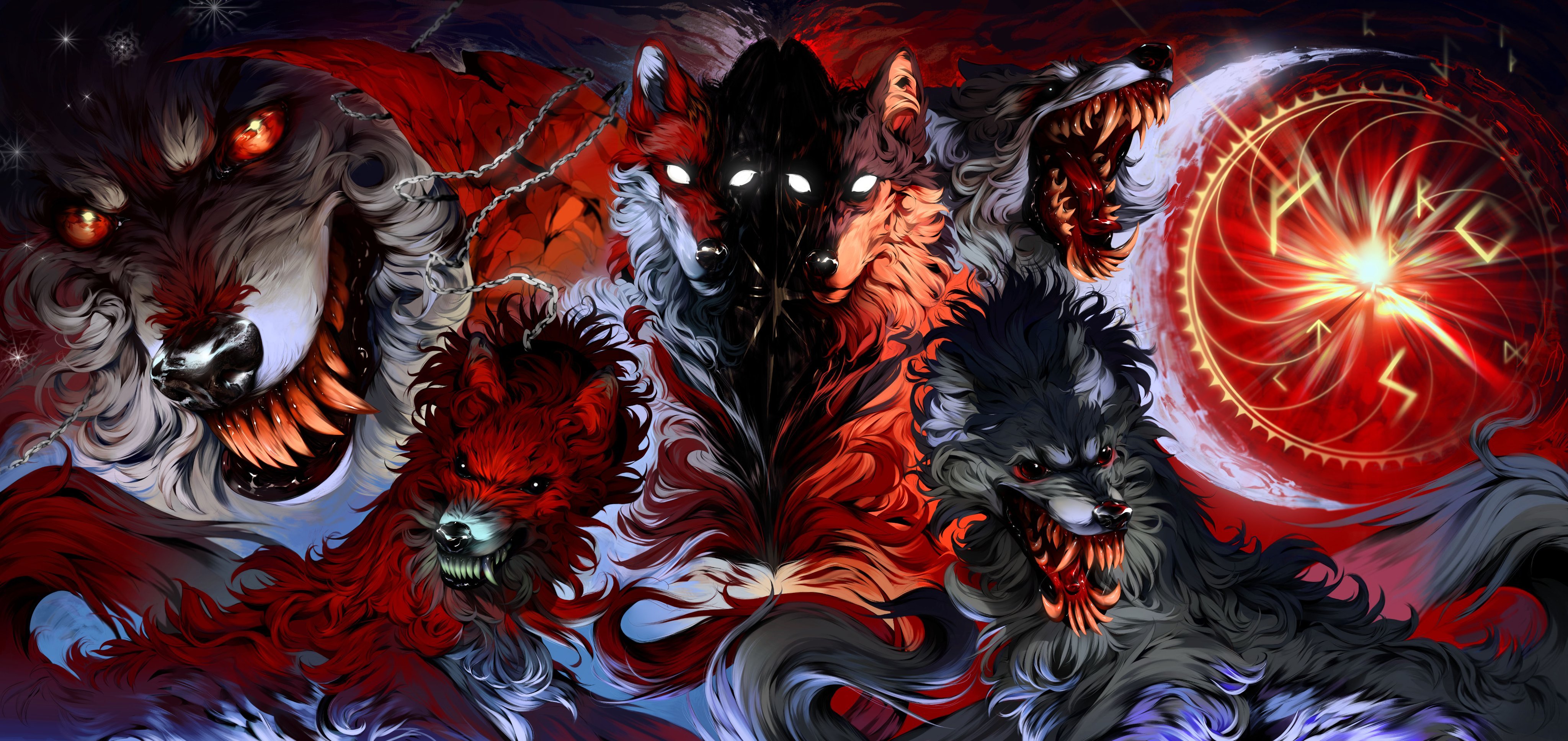 Skoll And Hati Wallpapers - Wallpaper Cave