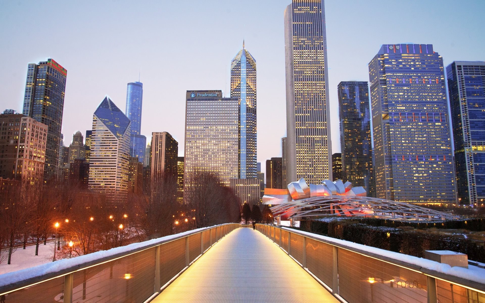 Chicago Winter Wallpapers Wallpaper Cave