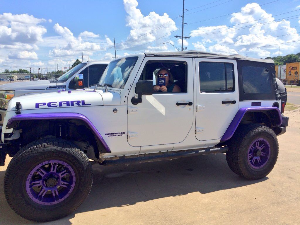 purplejeeplife #JKU Jeepin is the life purple jeep. Dream cars jeep, Purple jeep, Jeep wrangler accessories