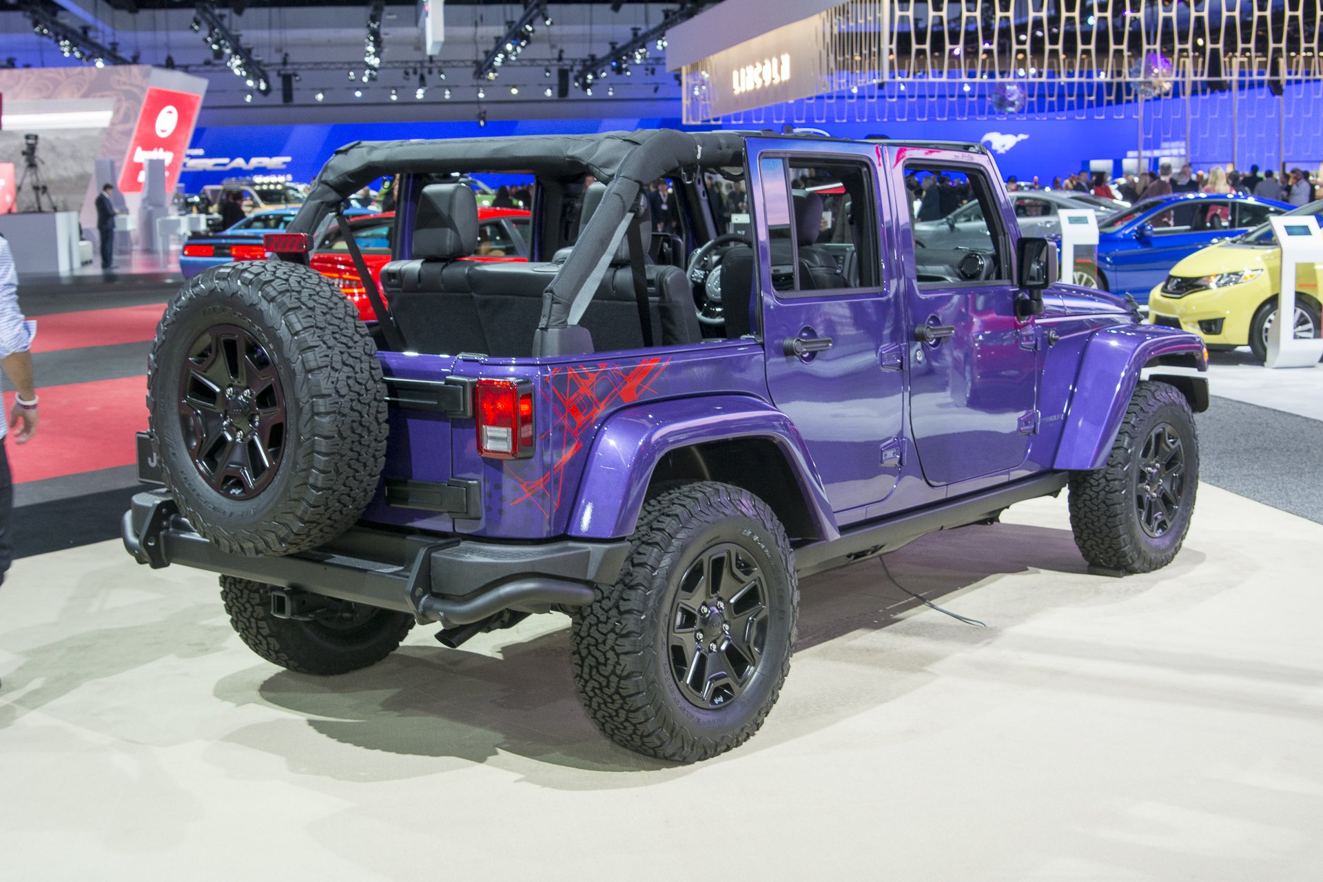 Jeep Wrangler Purple