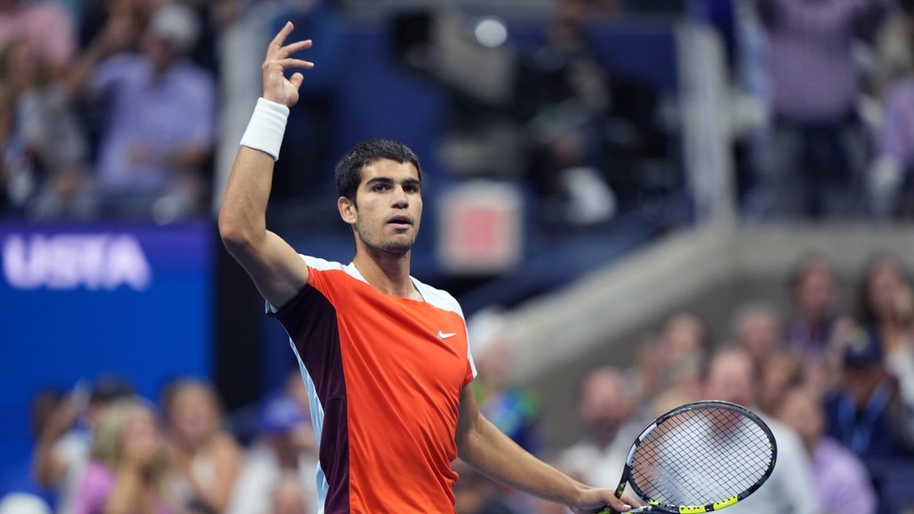 Photos: Carlos Alcaraz vs. Casper Ruud, 2022 US Open men's singles final Site of the 2023 US Open Tennis Championships USTA Event