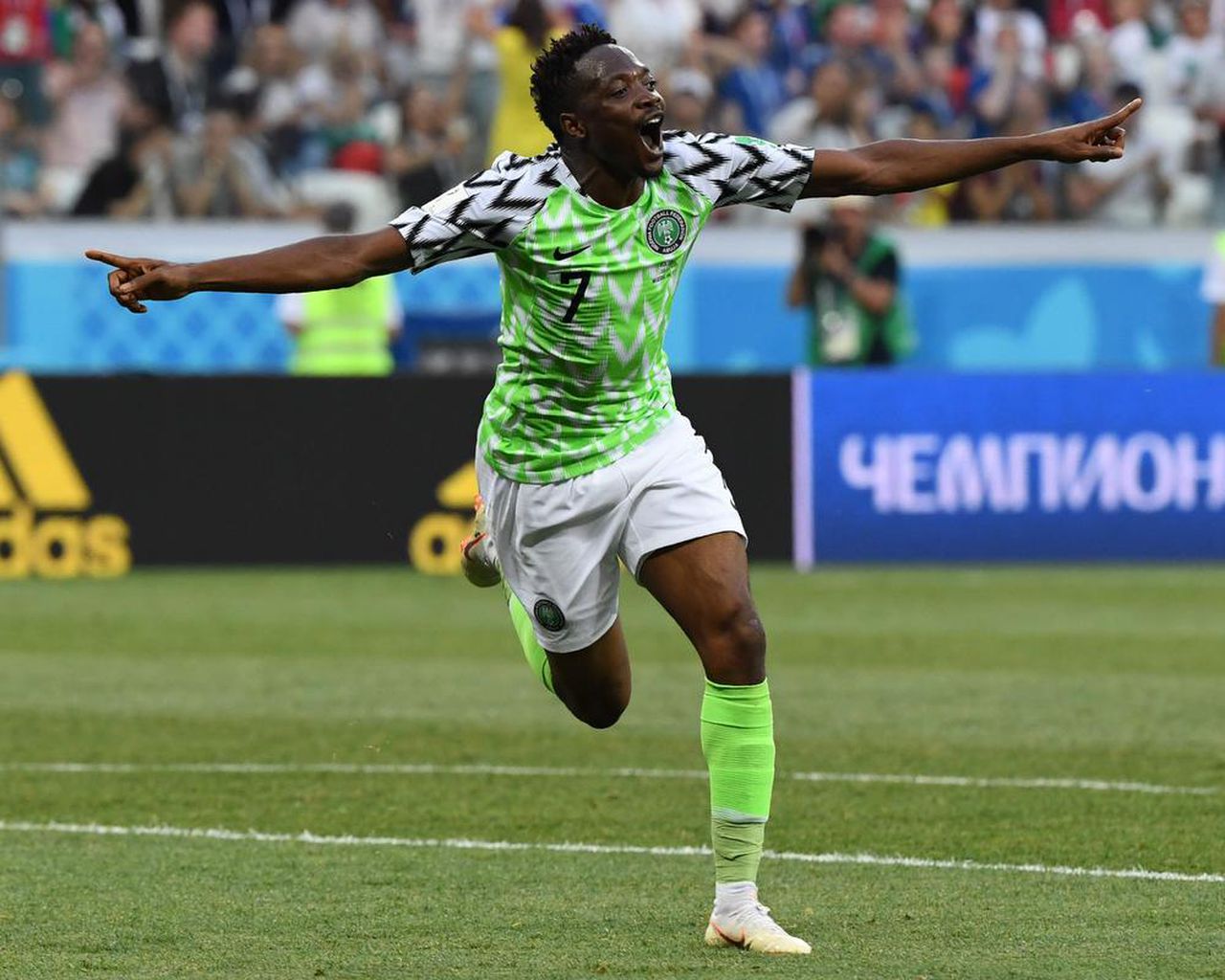 Ahmed Musa scores twice to give Nigeria win over Iceland
