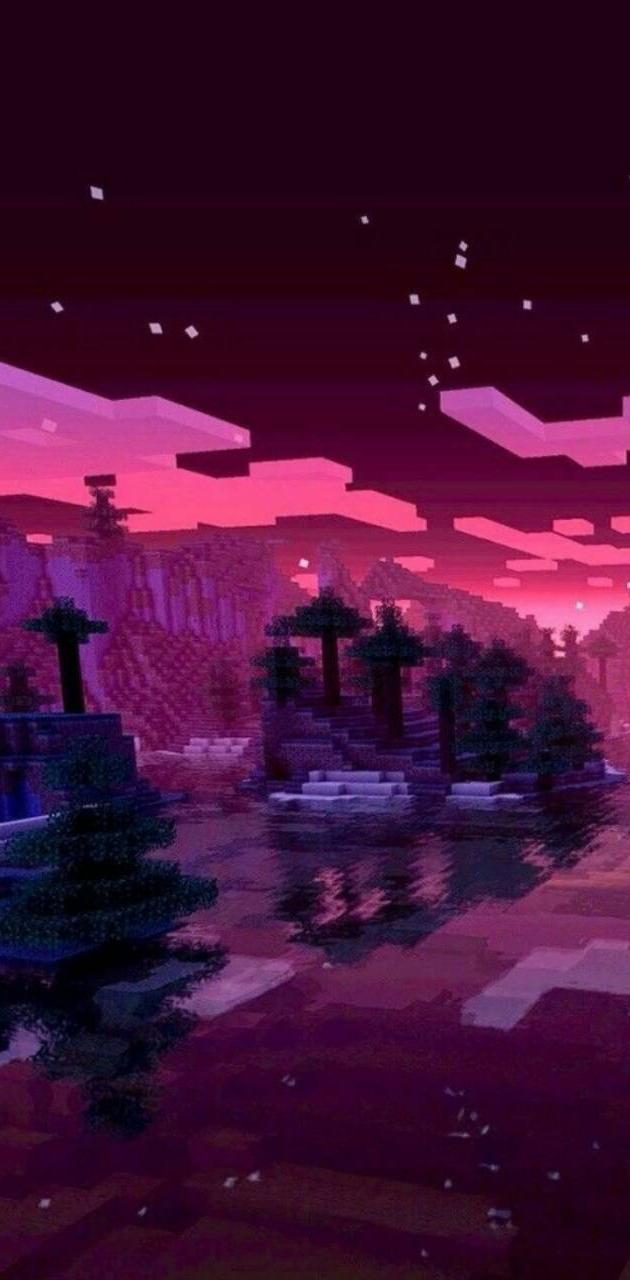 Minecarft chill wallpaper