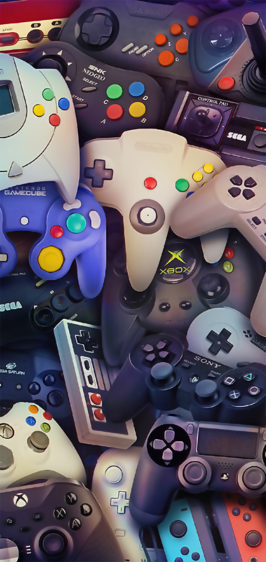 Consoles Controllers Wallpaper