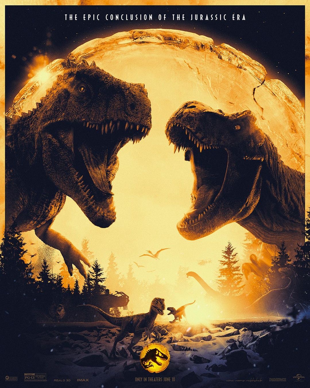 Jurassic world dominion poster