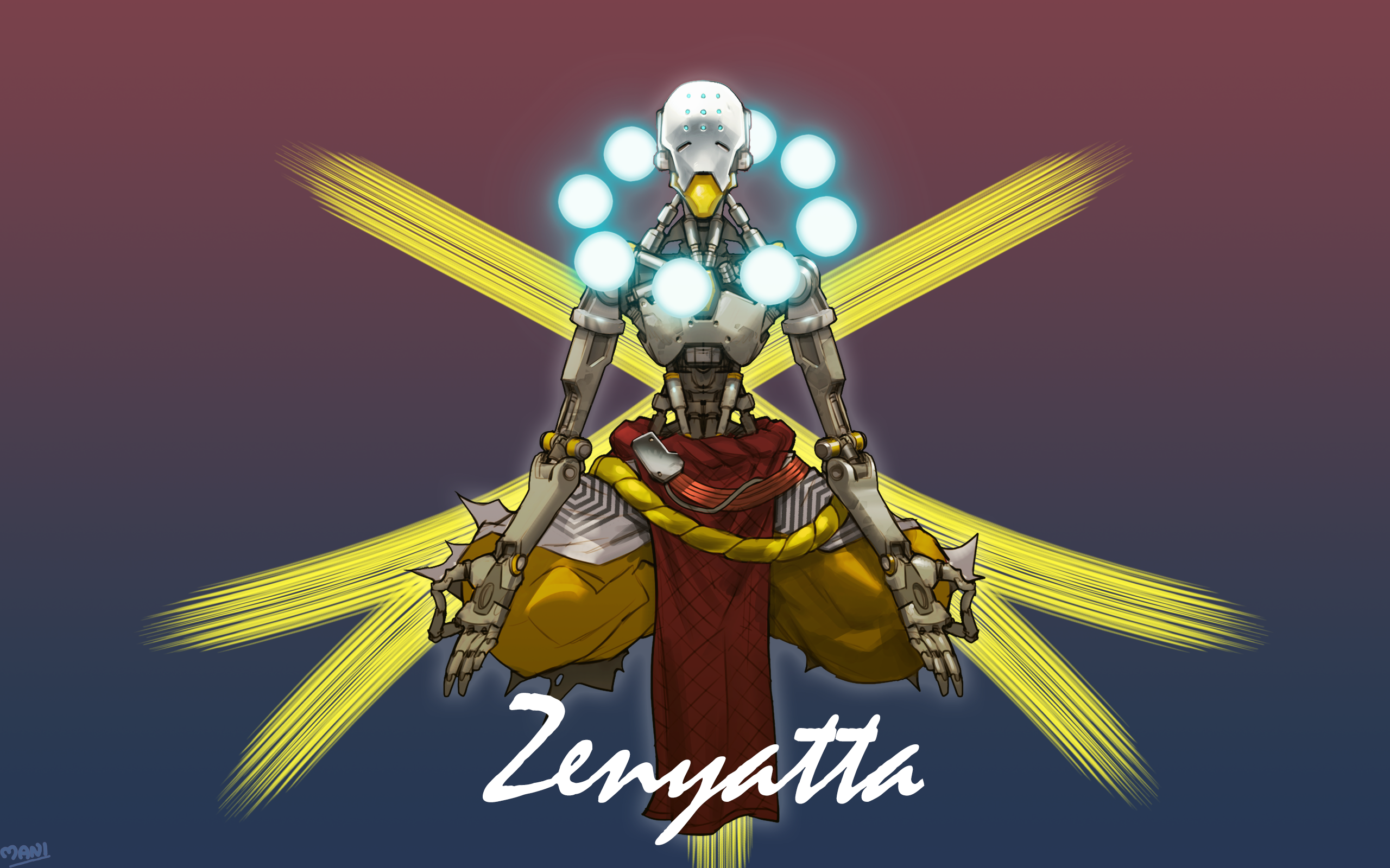 Zenyatta (Overwatch) HD Wallpaper and Background