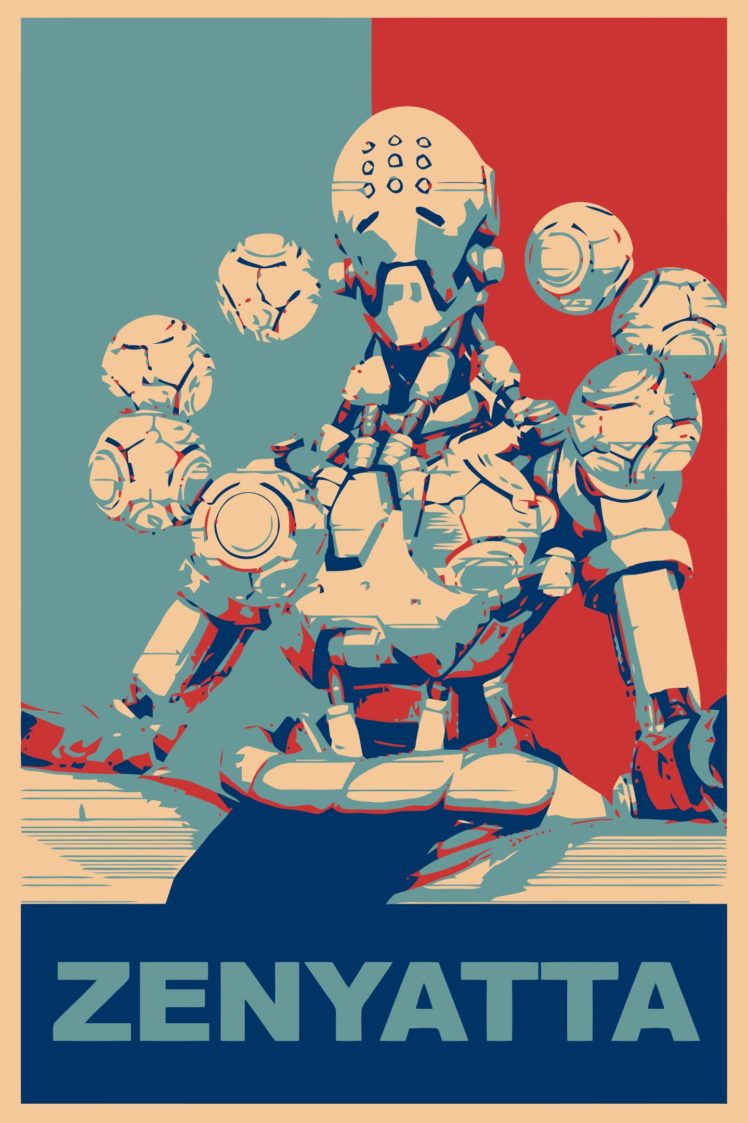 Zenyatta (Overwatch), Propaganda, Overwatch, Gamer HD Wallpaper / Desktop and Mobile Image & Photo