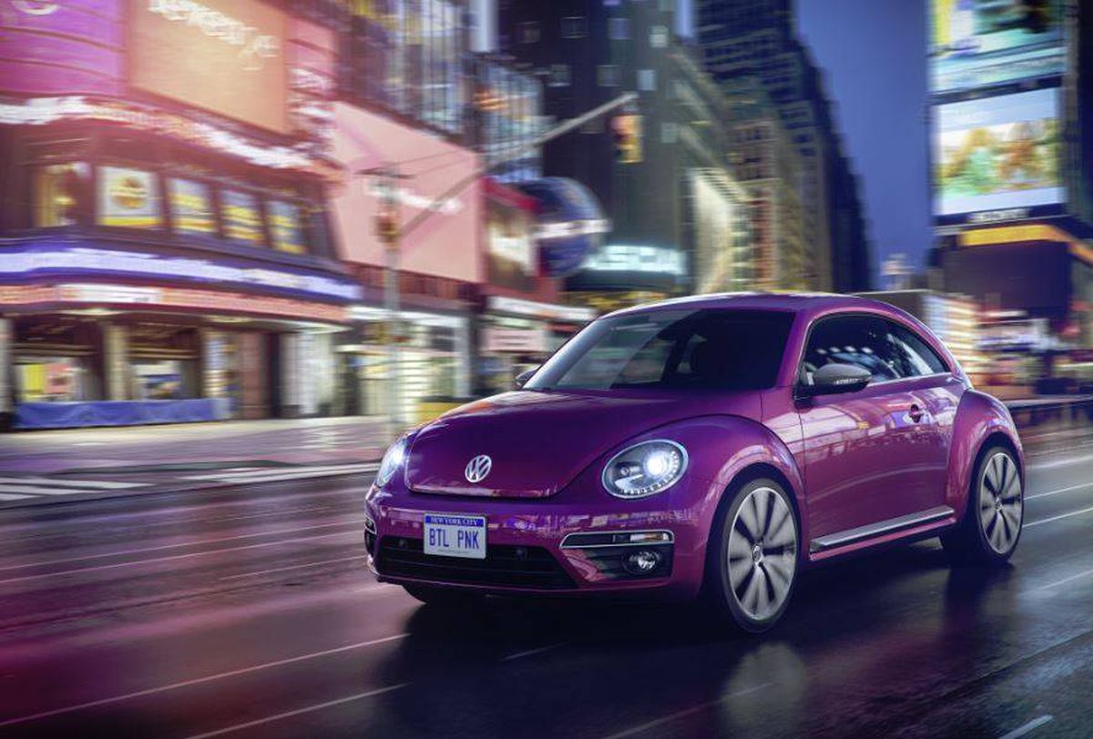 In photo: VW shows new Beetle concepts including one painted pink Globe and Mail