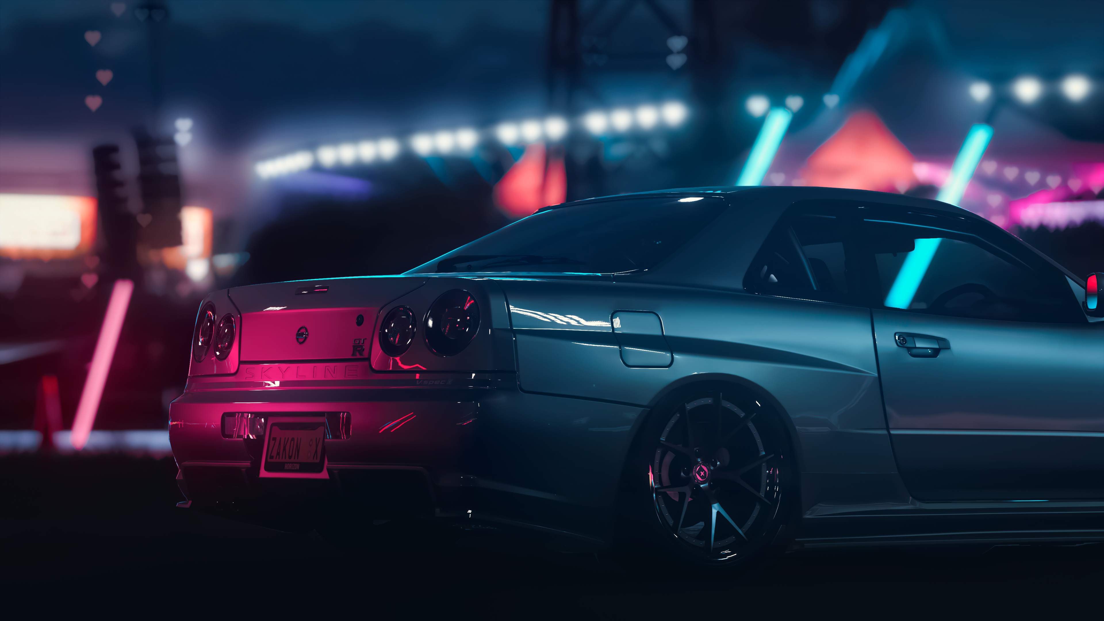 Nissan Skyline GT R (R34) Wingless Angel By U Zakon_X [3840x2160]