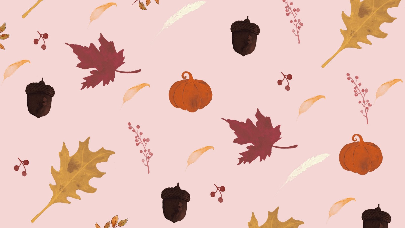 Free to edit Thanksgiving desktop wallpaper