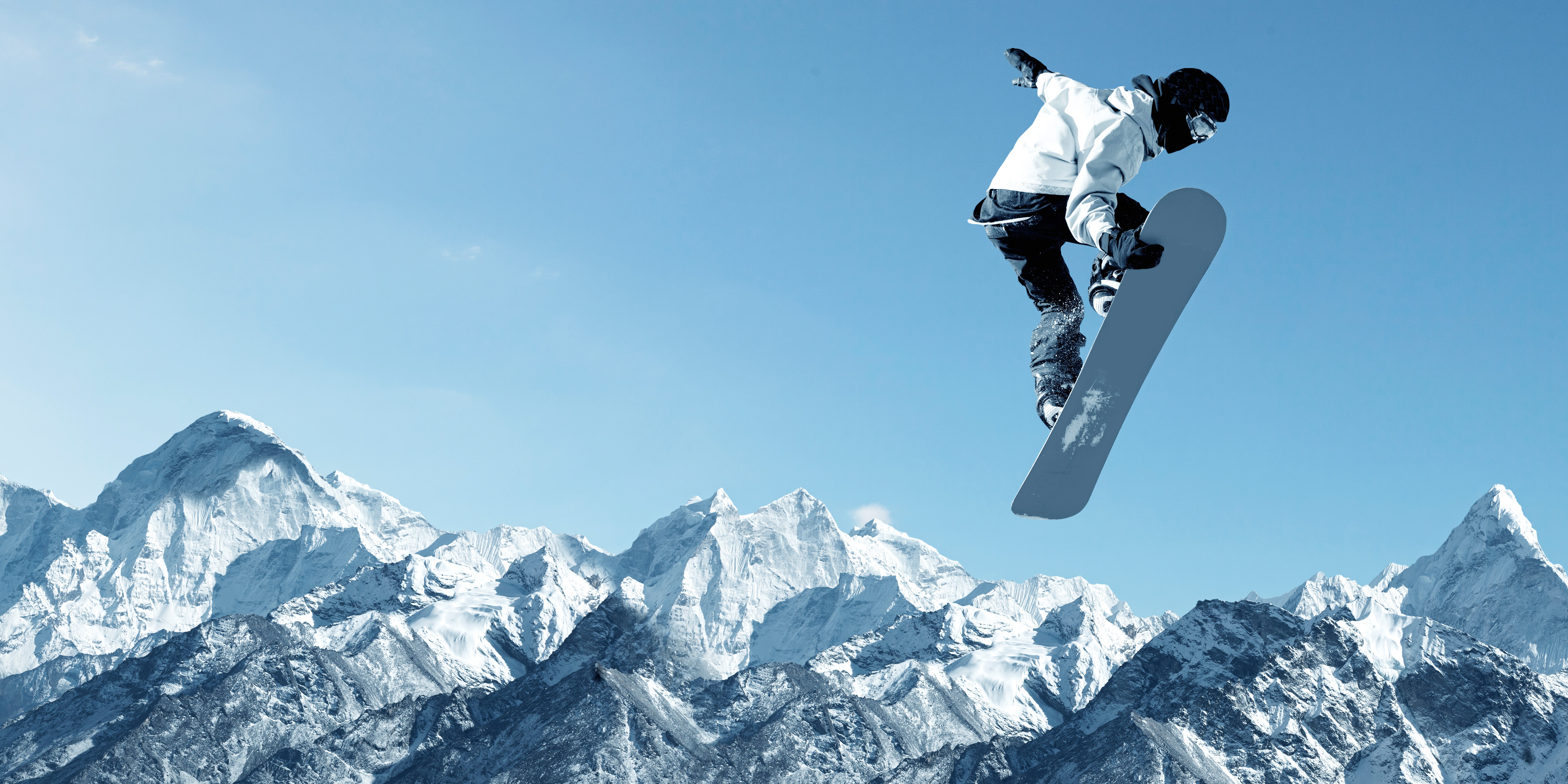 Snowboarding 4K wallpaper download