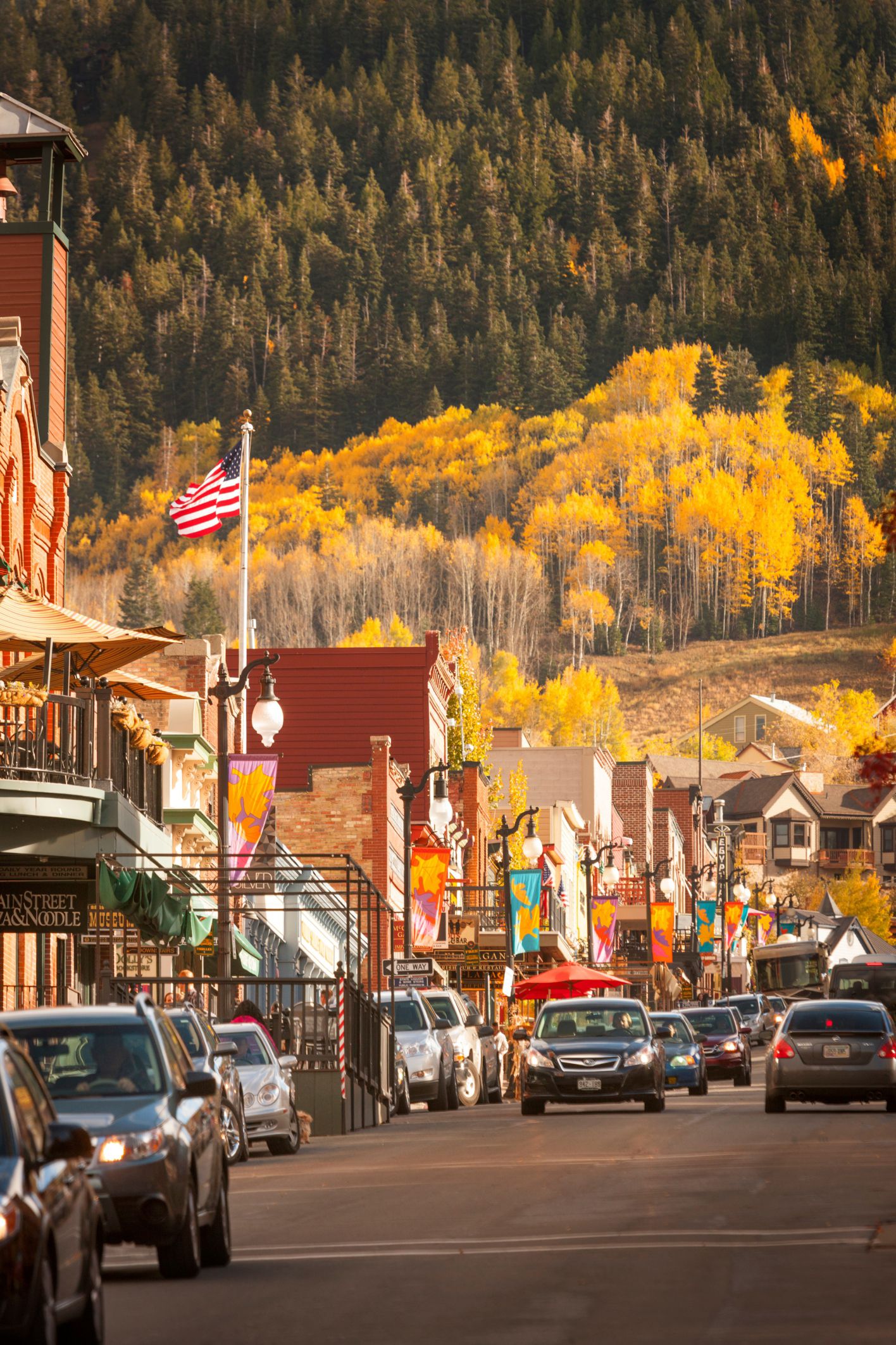 Autumn Small Town Wallpapers Wallpaper Cave