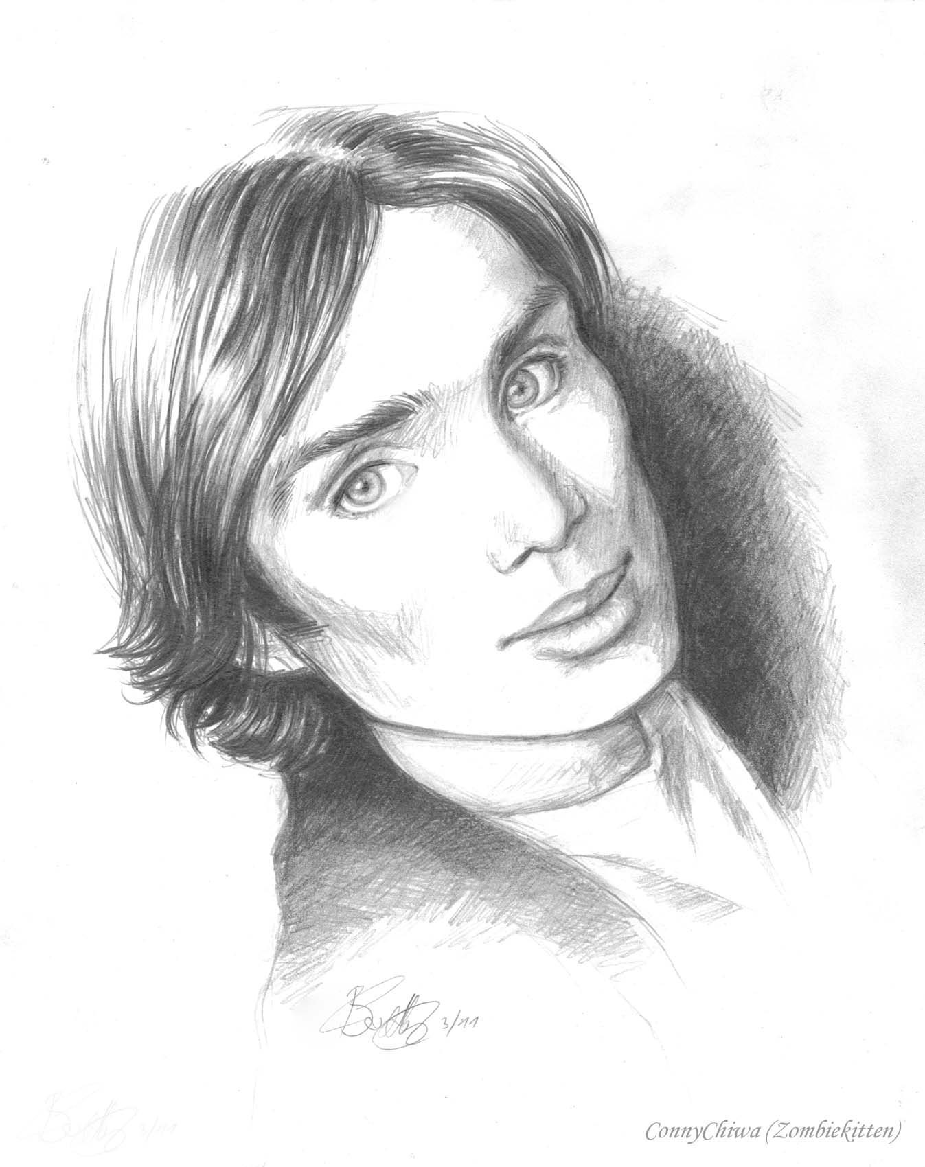 Cillian Murphy portrait drawing 2 Murphy Fan Art