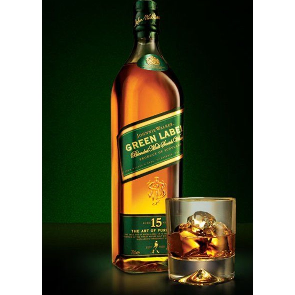 Whisky Johnnie Walker Green Label 15 anos 750 ml