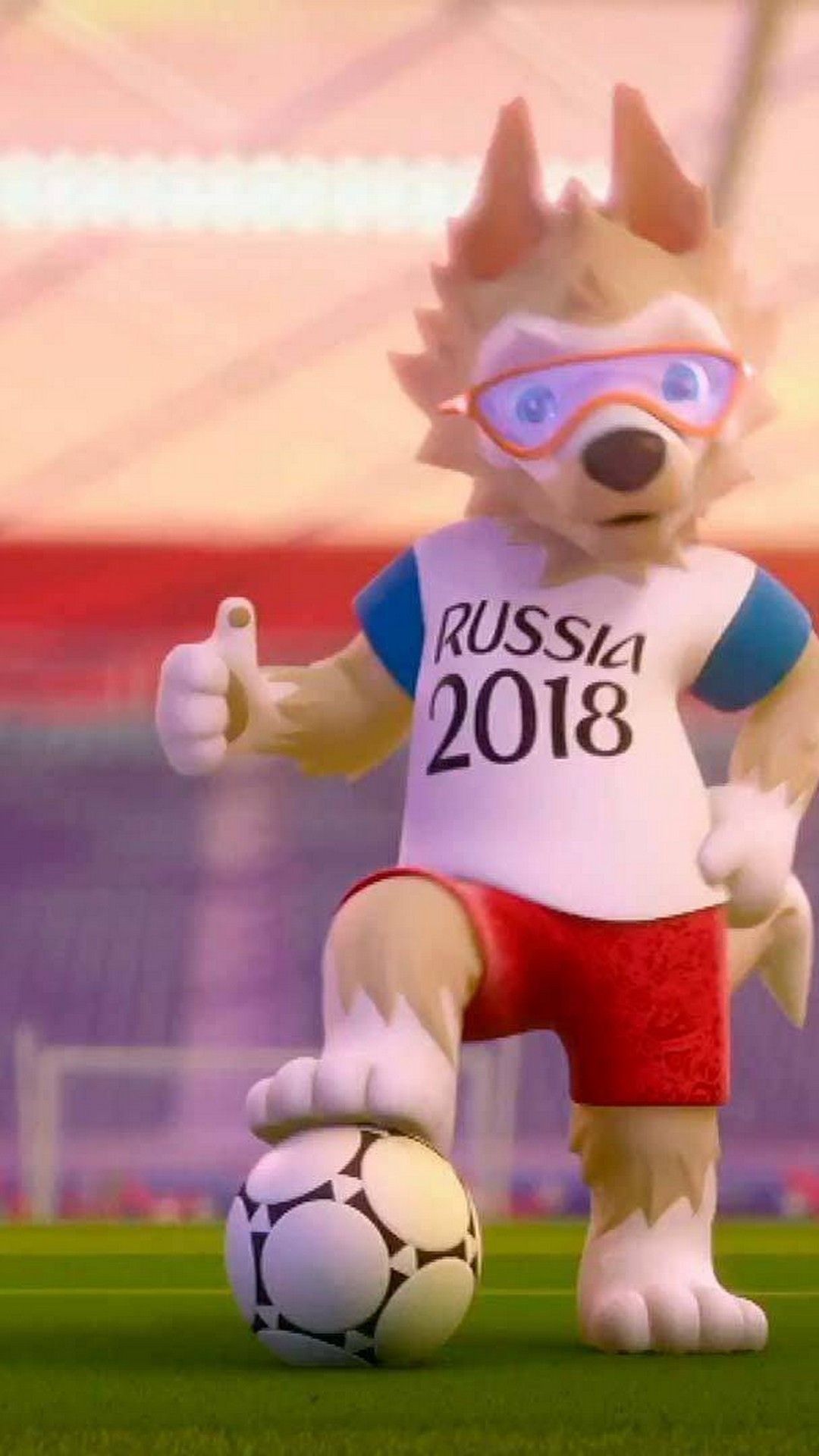 Wallpaper iPhone World Cup Russia iPhone Wallpaper. Mascota del mundial, Zabivaka, Imagenes de soldados