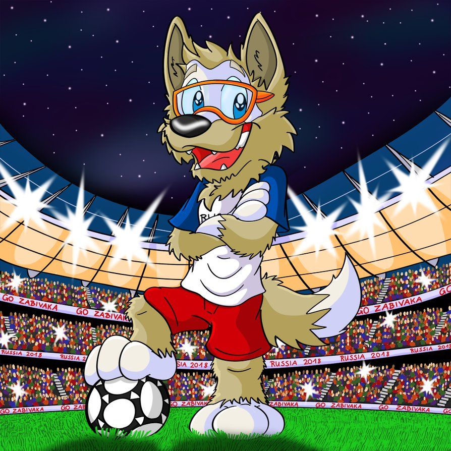 Zabivaka. Olympic crafts, Furry art, Mascot