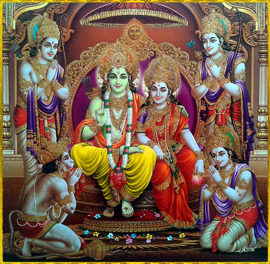 ☀ SITA RAM LAKSHMAN HANUMAN ☀ “Those persons who always chant “Shri Ram”, “Shri Ram”, without any doubt would get vi. Hindu gods, Gods and goddesses, God picture