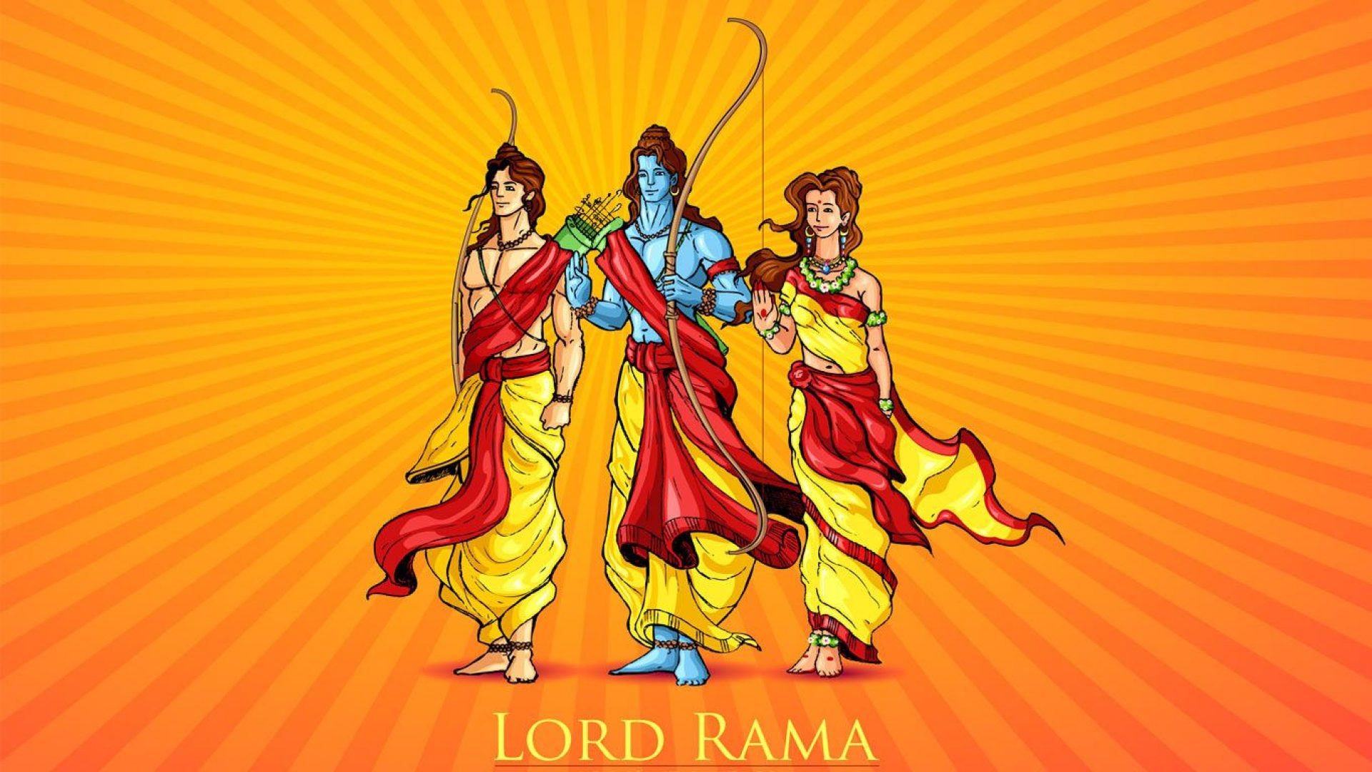 Ram Laxman Sita Photo HD. Hindu Gods and Goddesses