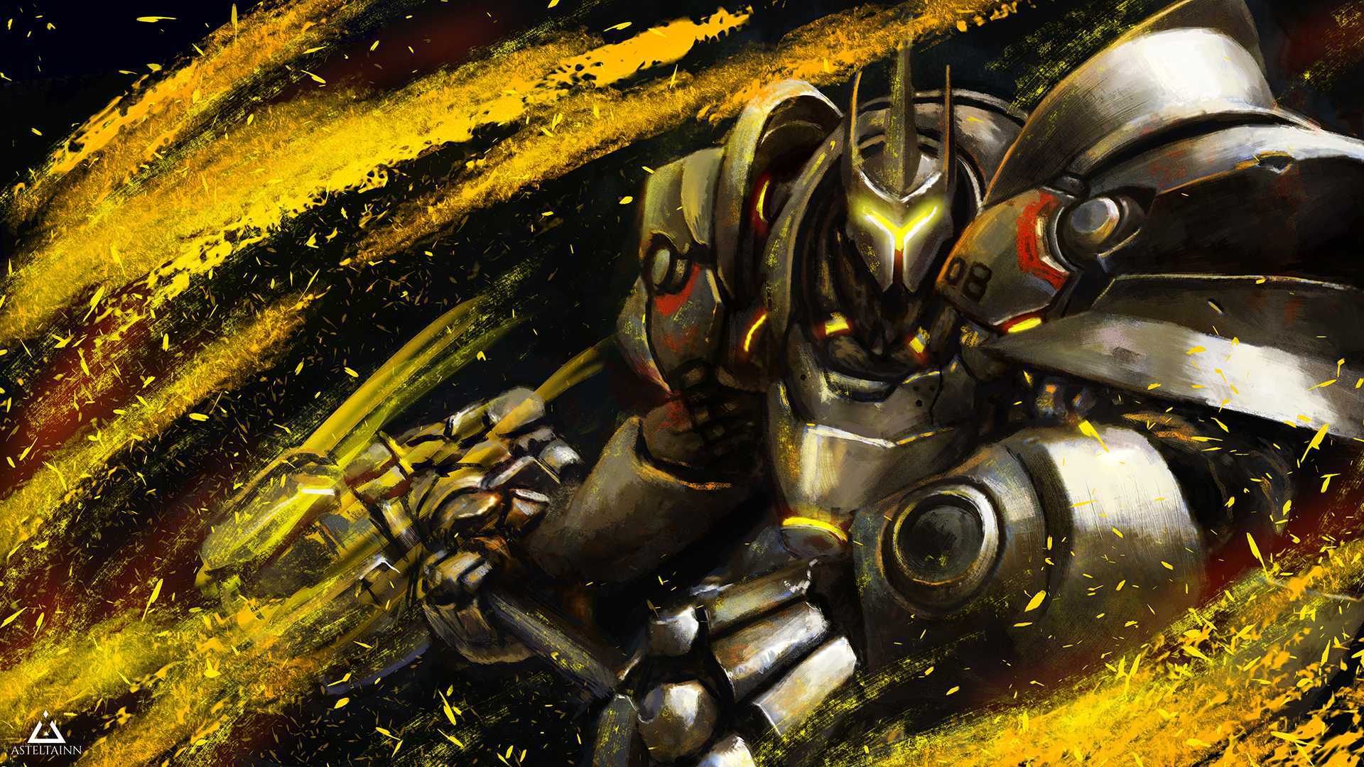 Reinhardt (Overwatch) HD Wallpaper and Background