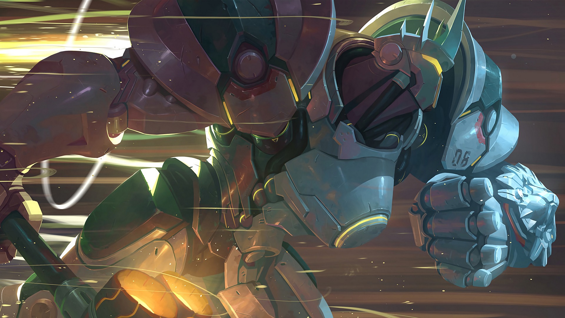 Reinhardt (Overwatch) HD Wallpaper and Background