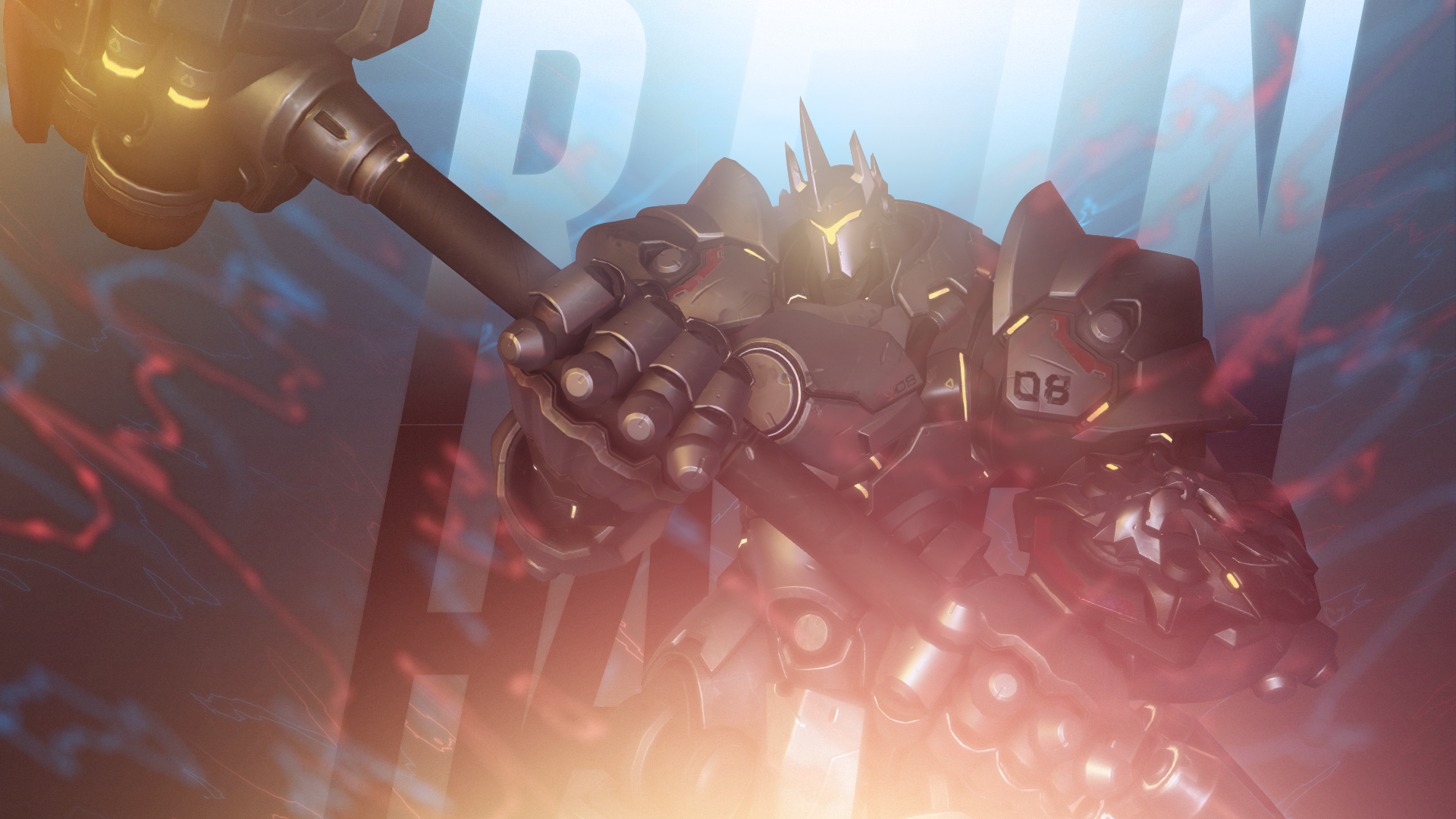 Reinhardt (Overwatch) HD Wallpaper and Background