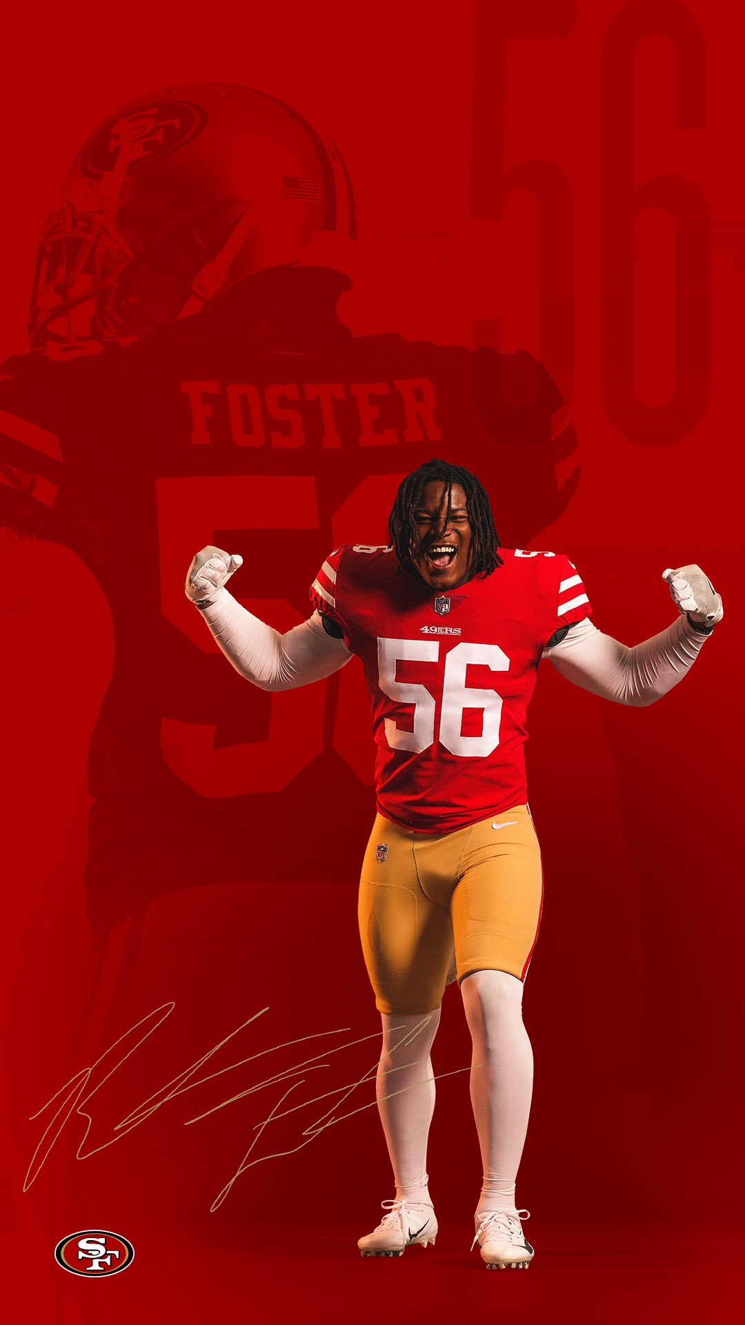 San Francisco 49ers is coming, and so is Celebrating the halfway mark of the work week with a new wallpaper. #WallpaperWednesday #GoNiners